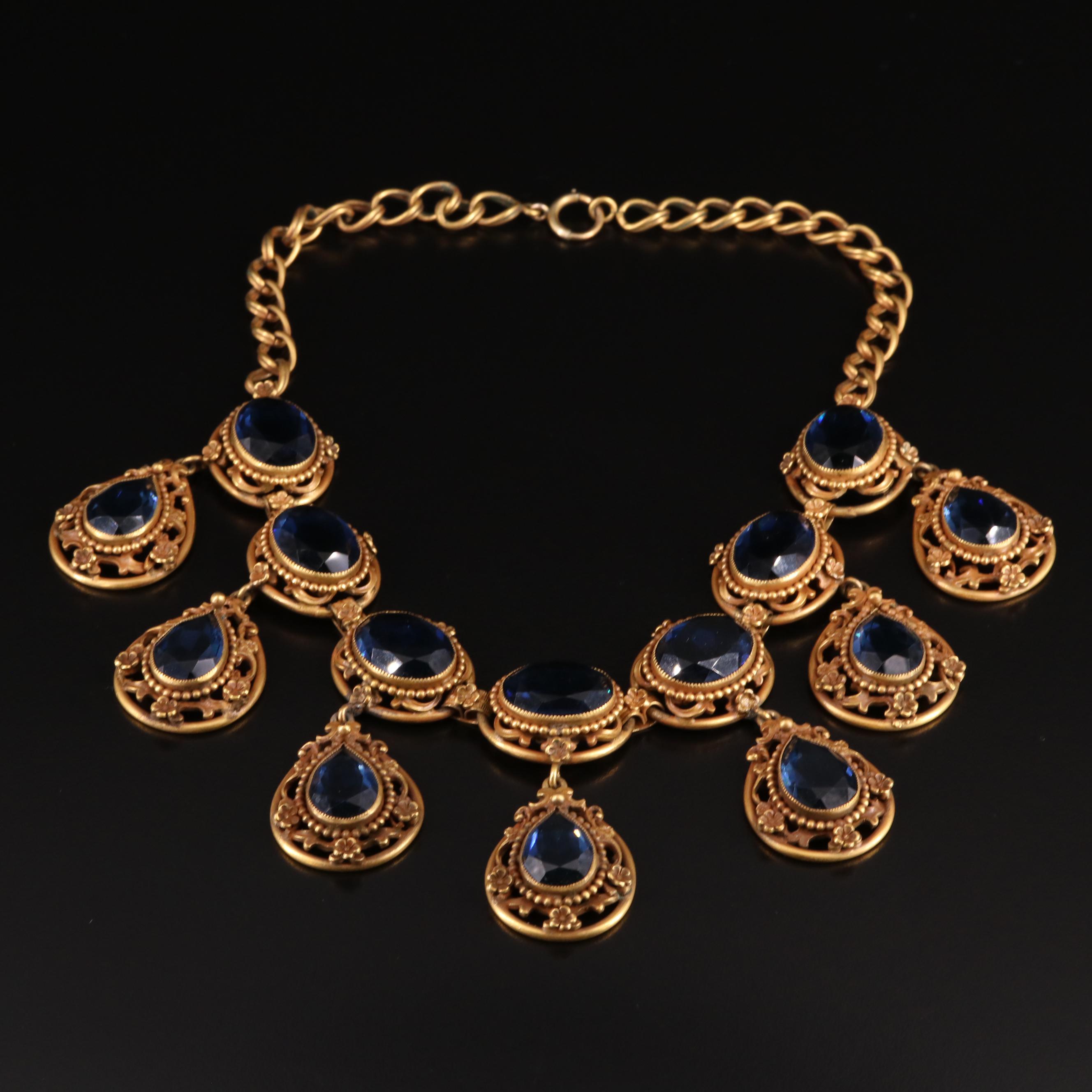 Joseff of Hollywood Necklace and Bracelet Set