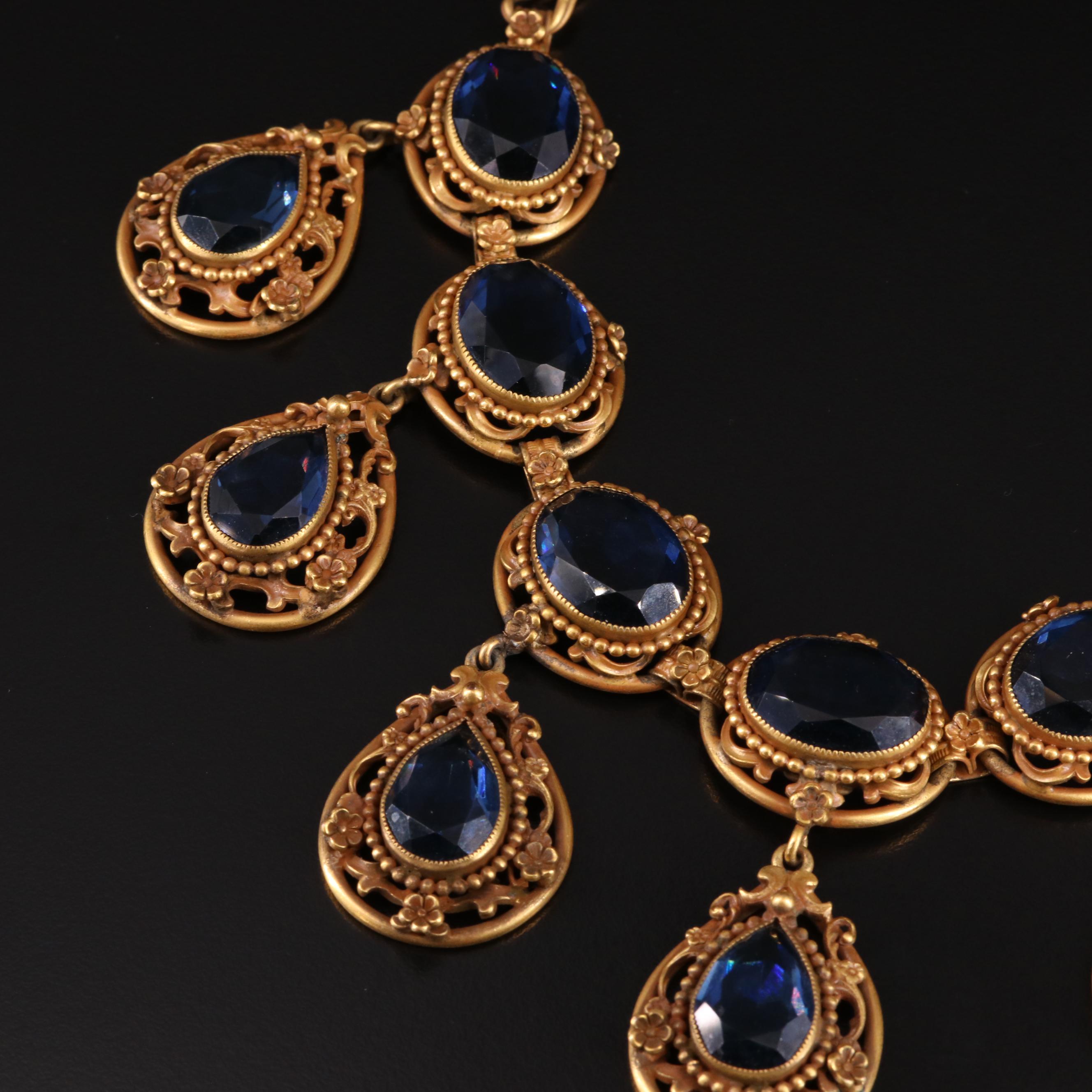 Joseff of Hollywood Necklace and Bracelet Set