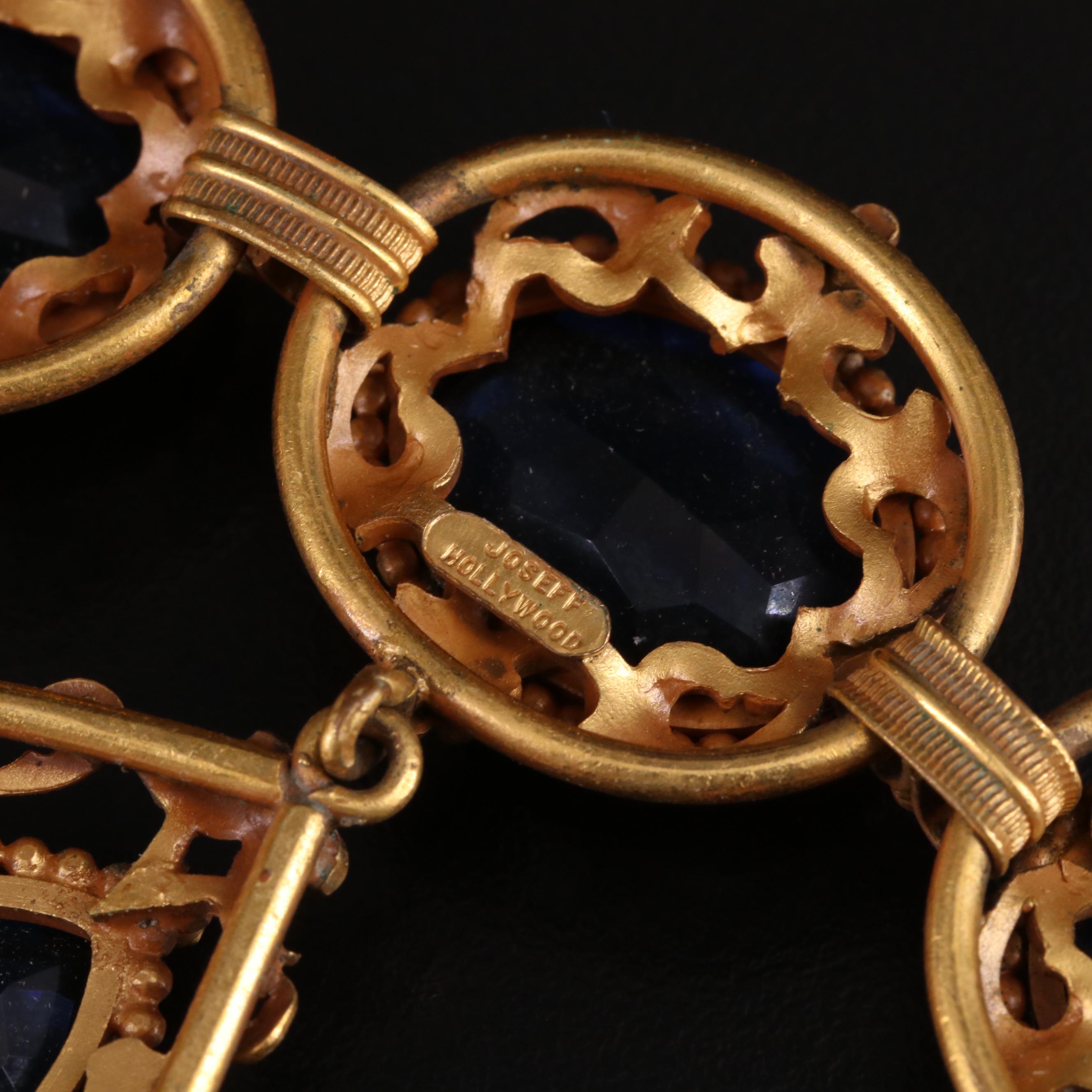 Joseff of Hollywood Necklace and Bracelet Set