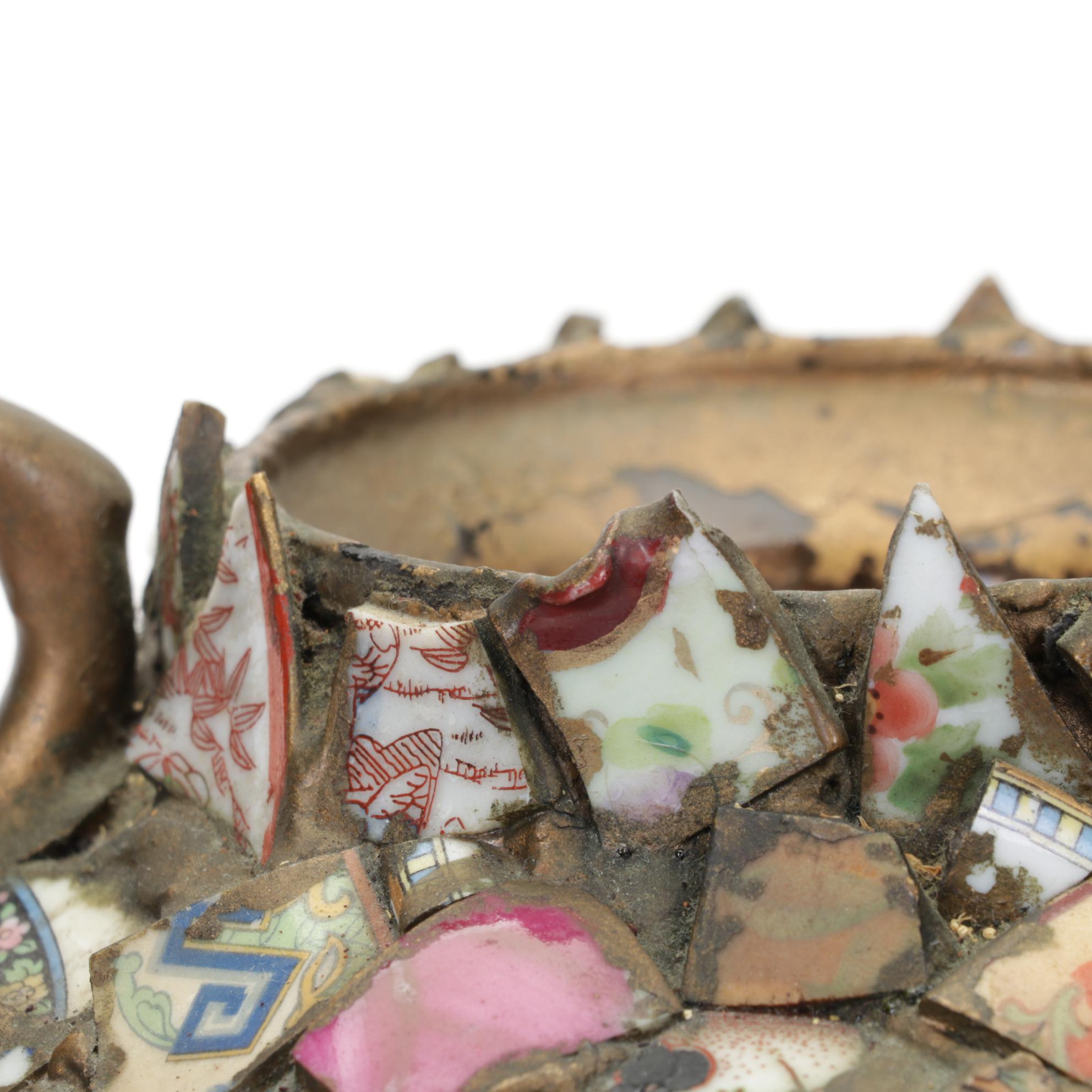 Memory Ware Pottery Shard Pot