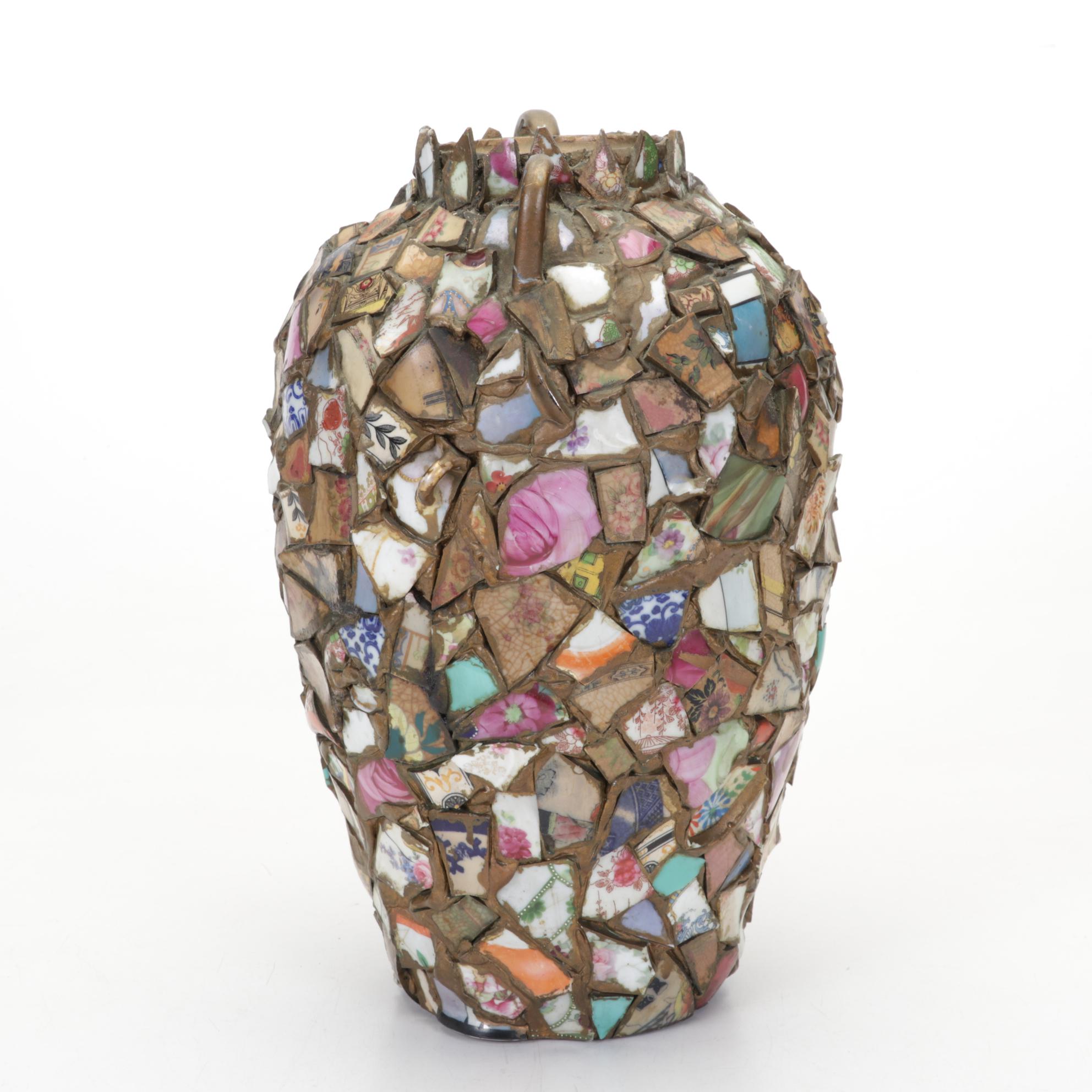 Memory Ware Pottery Shard Pot