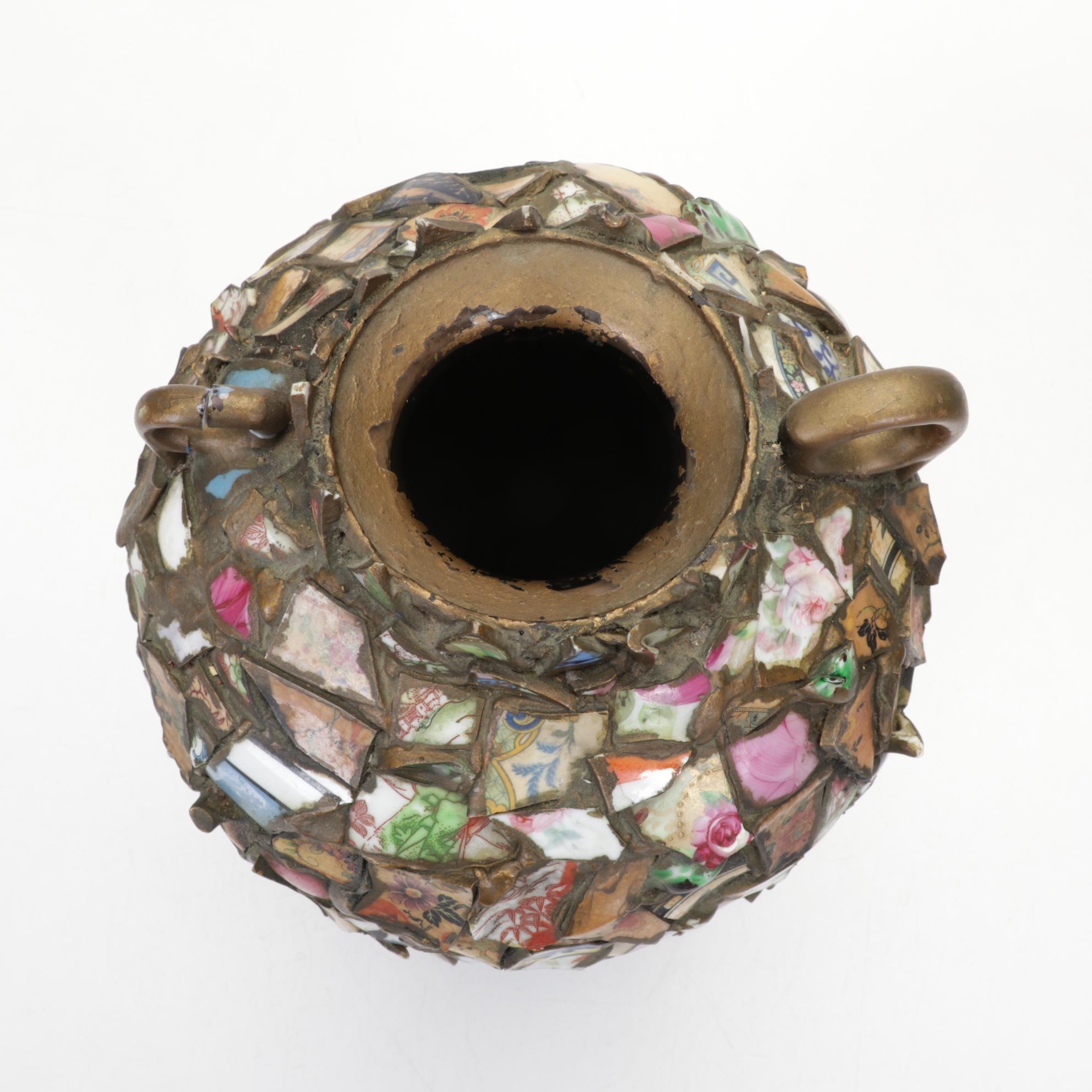 Memory Ware Pottery Shard Pot