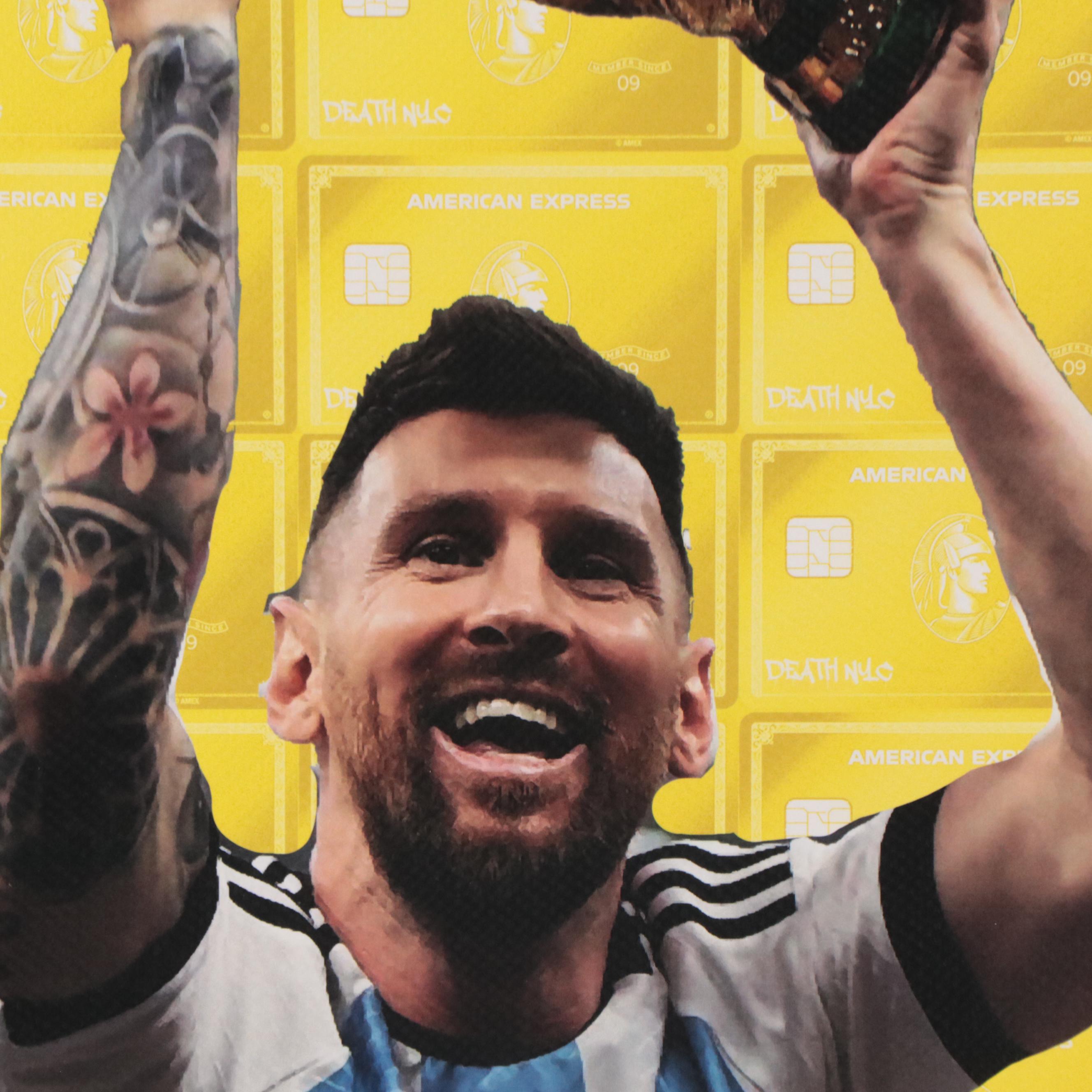Death NYC Pop Art Offset Lithograph of Lionel Messi, 2022