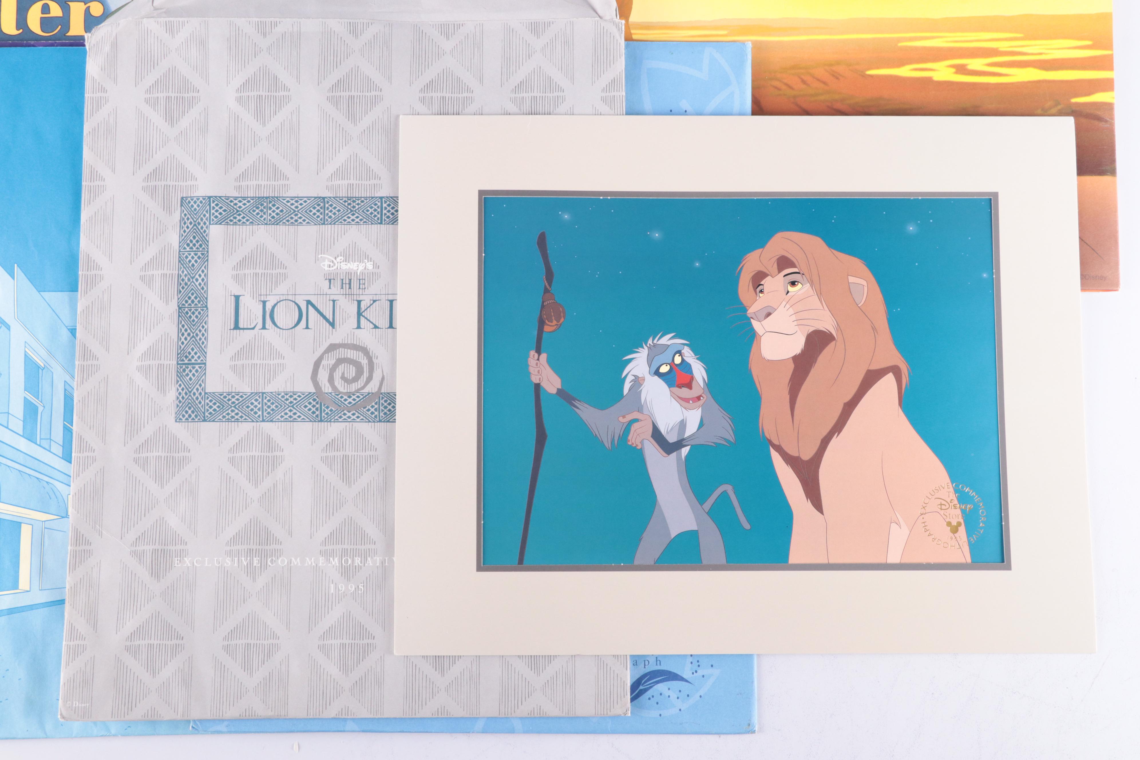 Disney Limited Edition Lithograph Prints and More