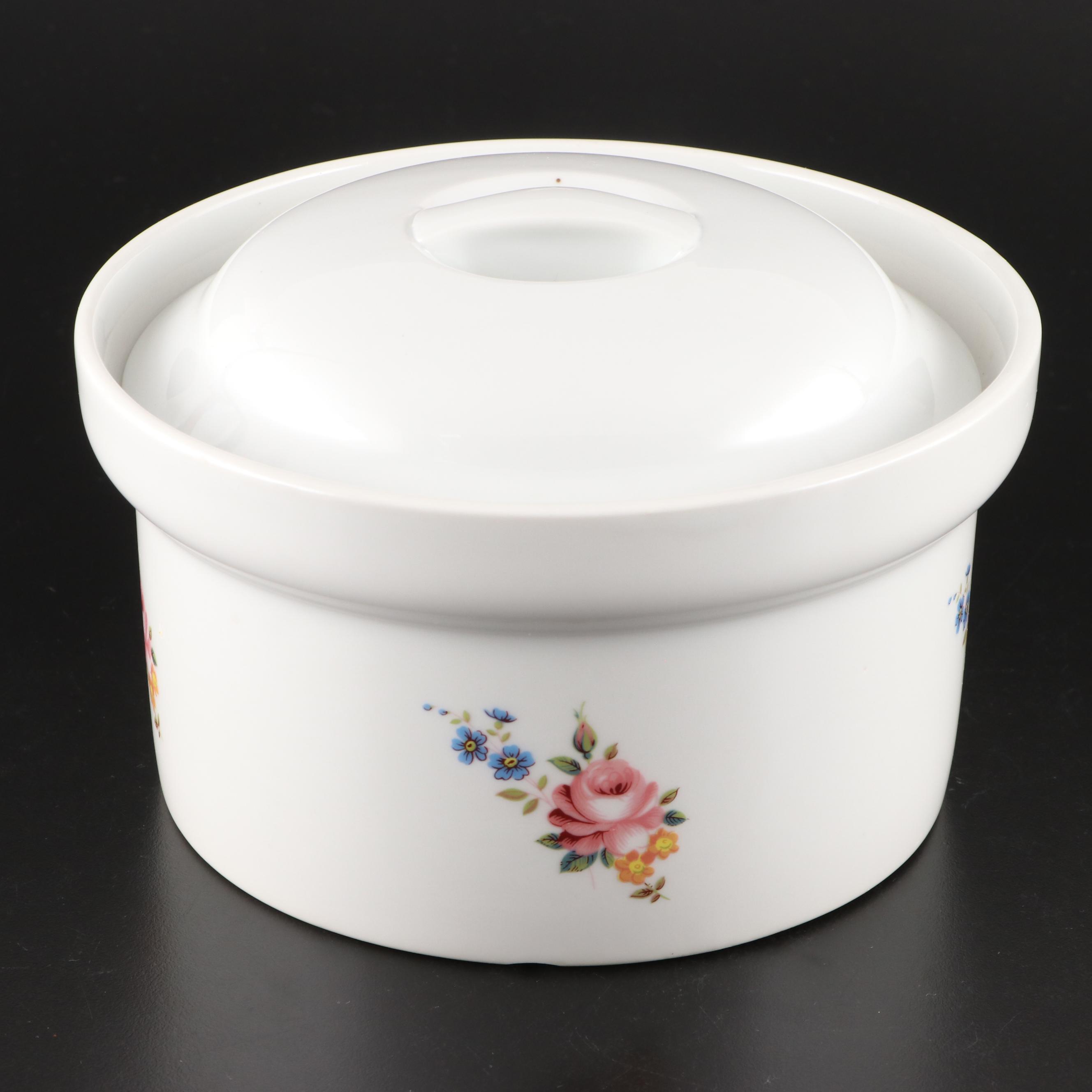 Spode Bone China Plates with Other Gilt and Floral Ceramic Tableware