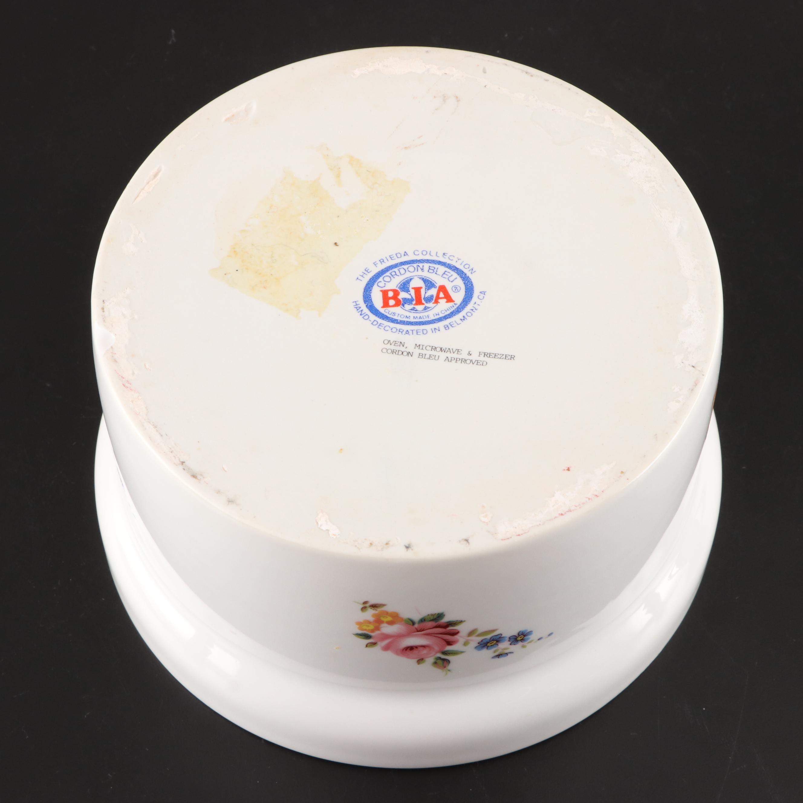 Spode Bone China Plates with Other Gilt and Floral Ceramic Tableware