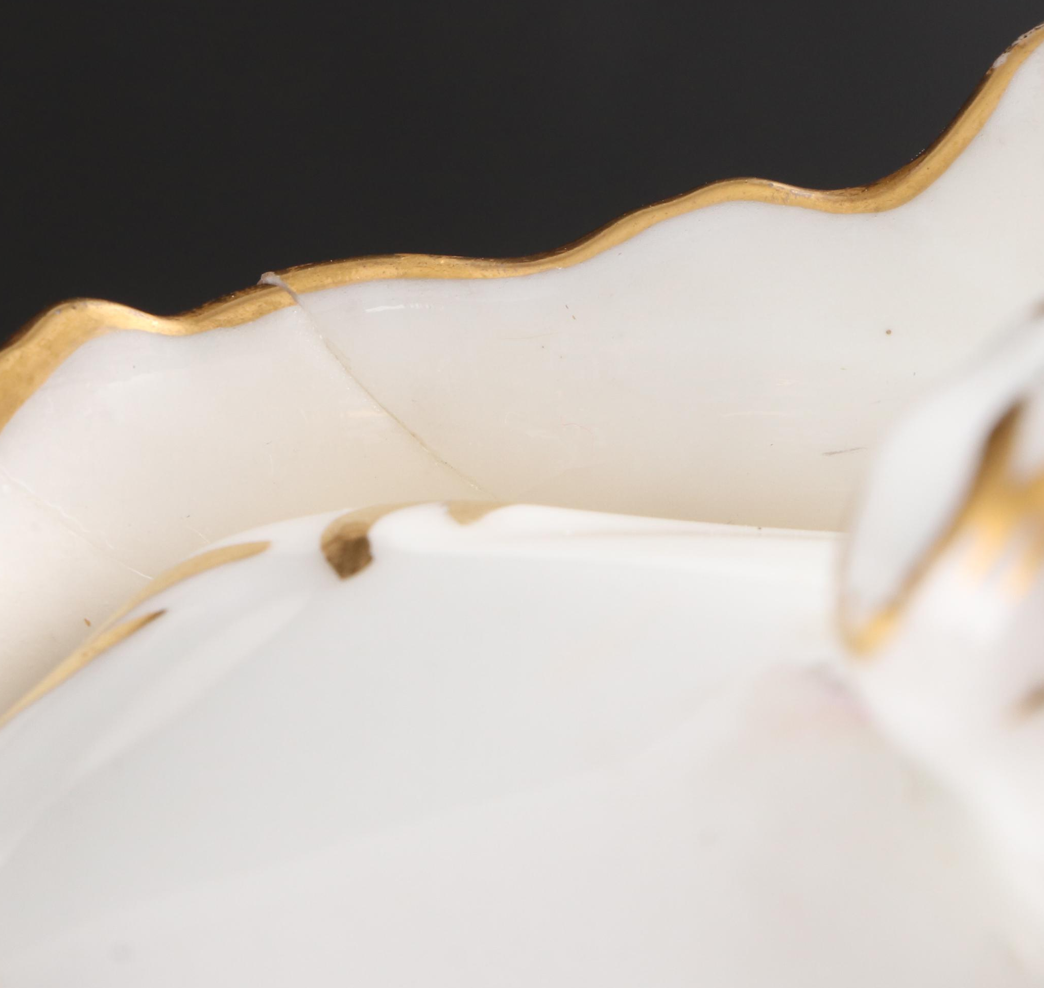 Spode Bone China Plates with Other Gilt and Floral Ceramic Tableware