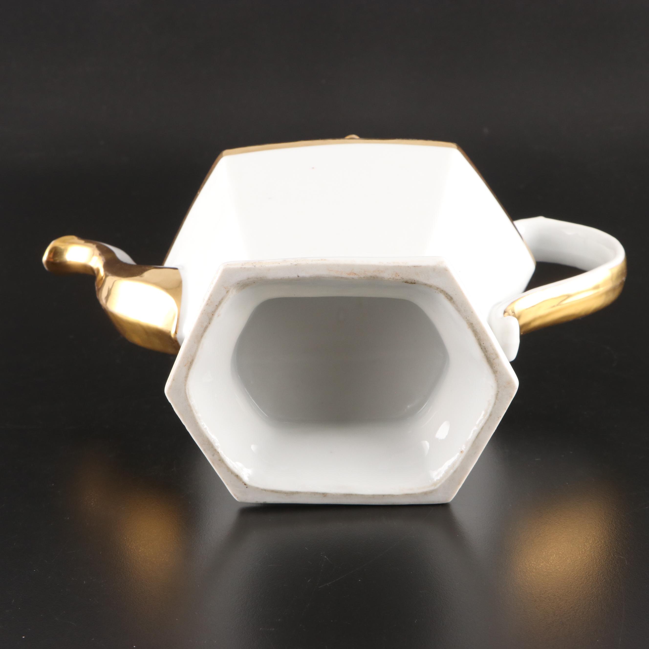 Spode Bone China Plates with Other Gilt and Floral Ceramic Tableware