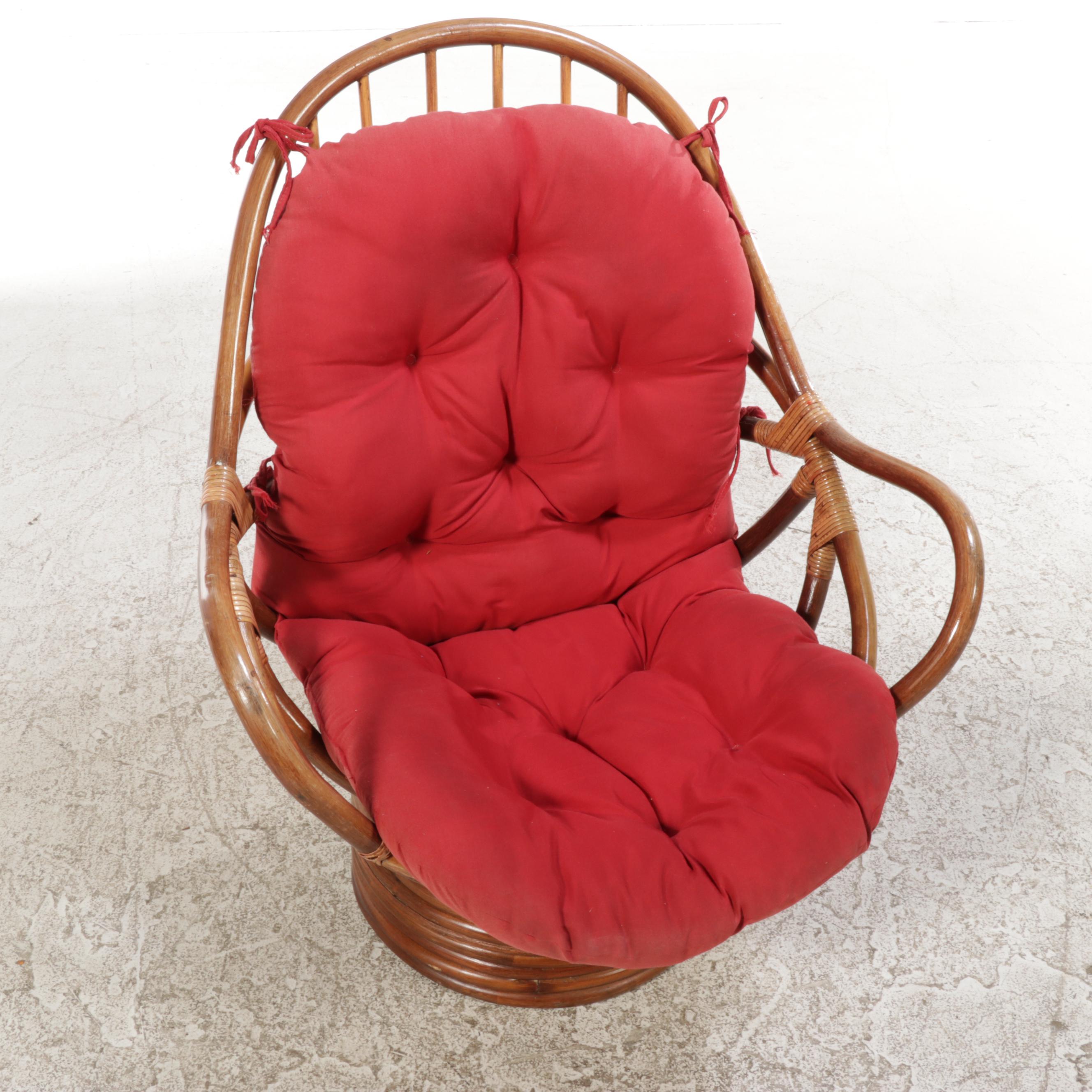 Rattan Papasan Style Chair