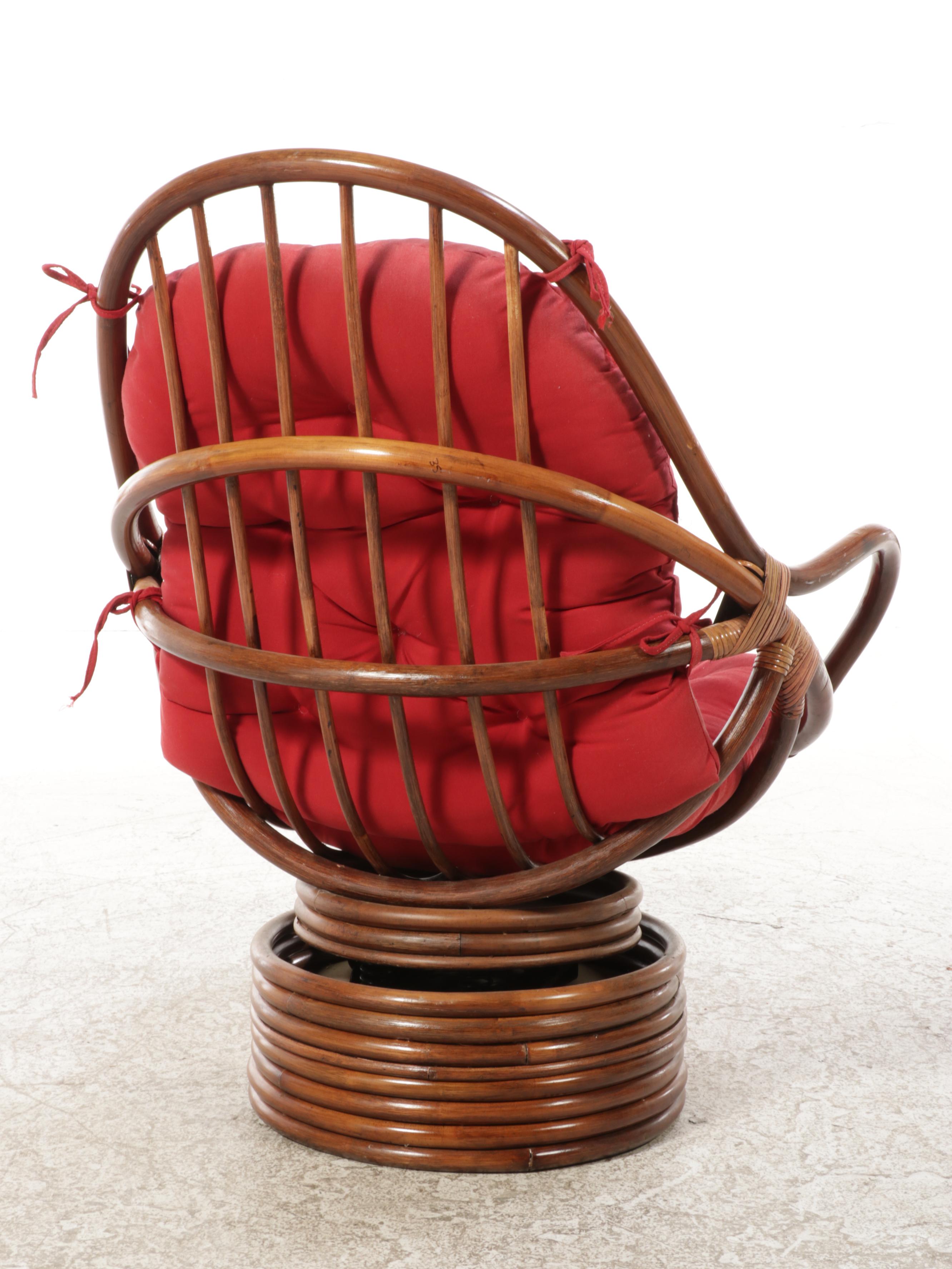 Rattan Papasan Style Chair