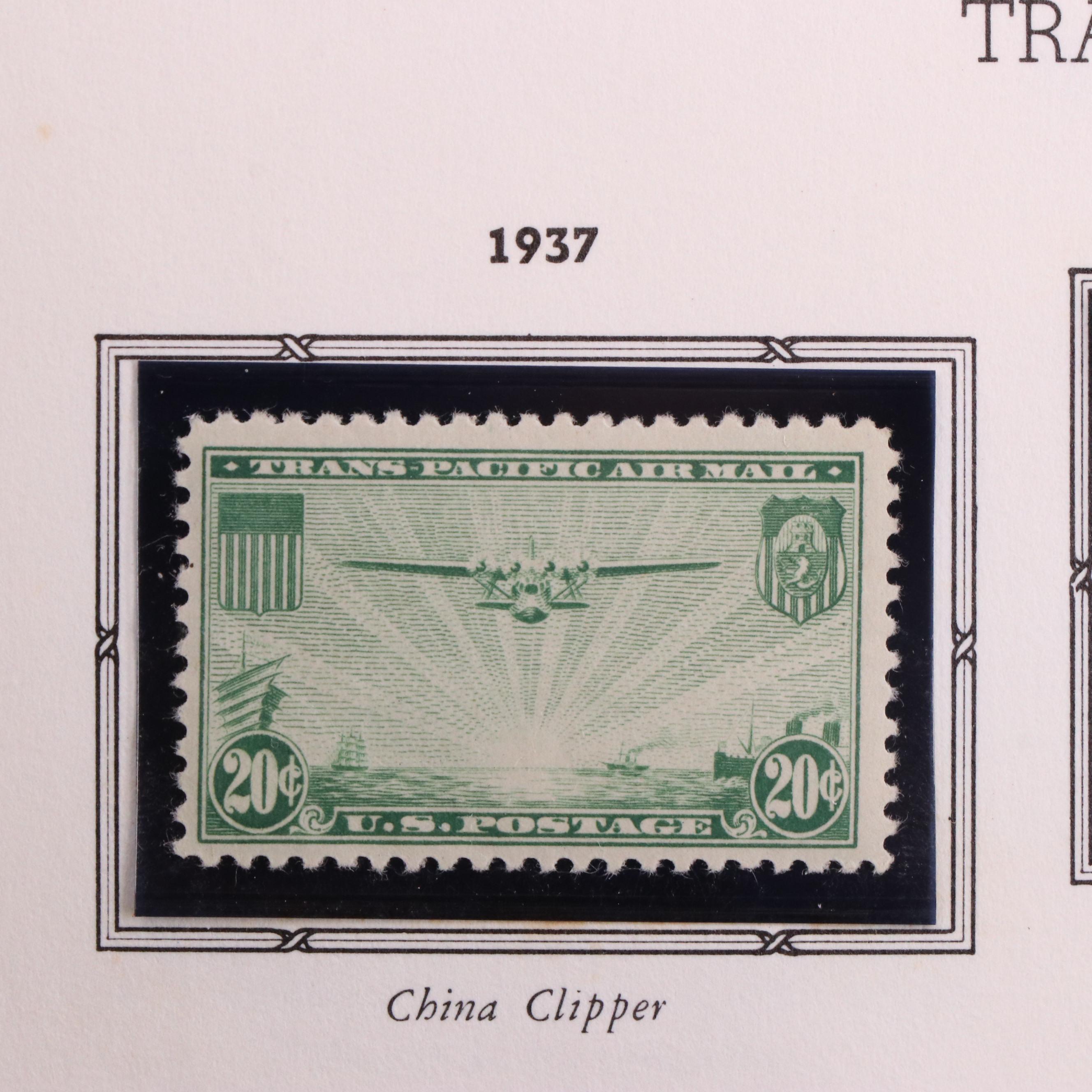 U.S. Airmail Stamp Collection Including Scott#s C1-C3