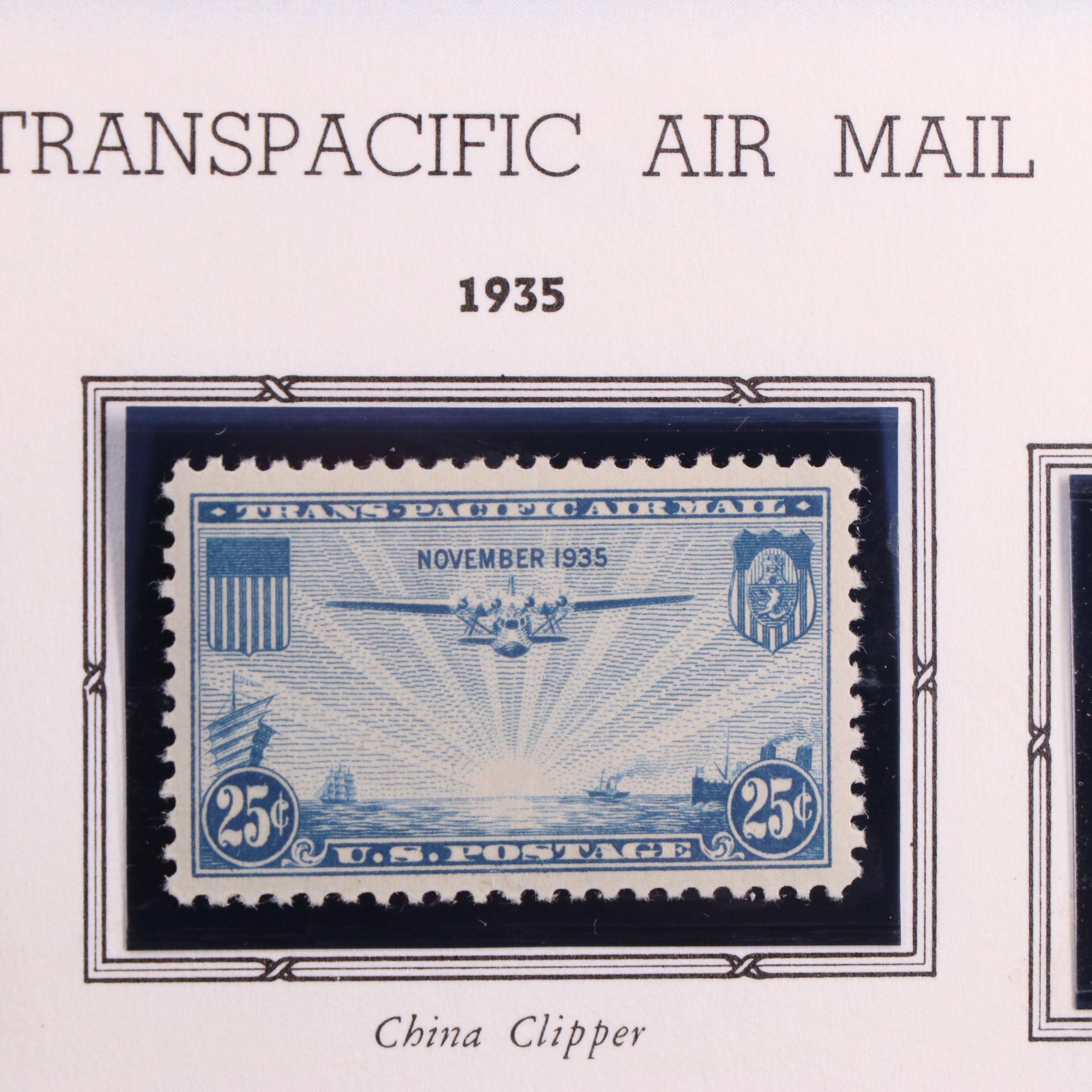 U.S. Airmail Stamp Collection Including Scott#s C1-C3