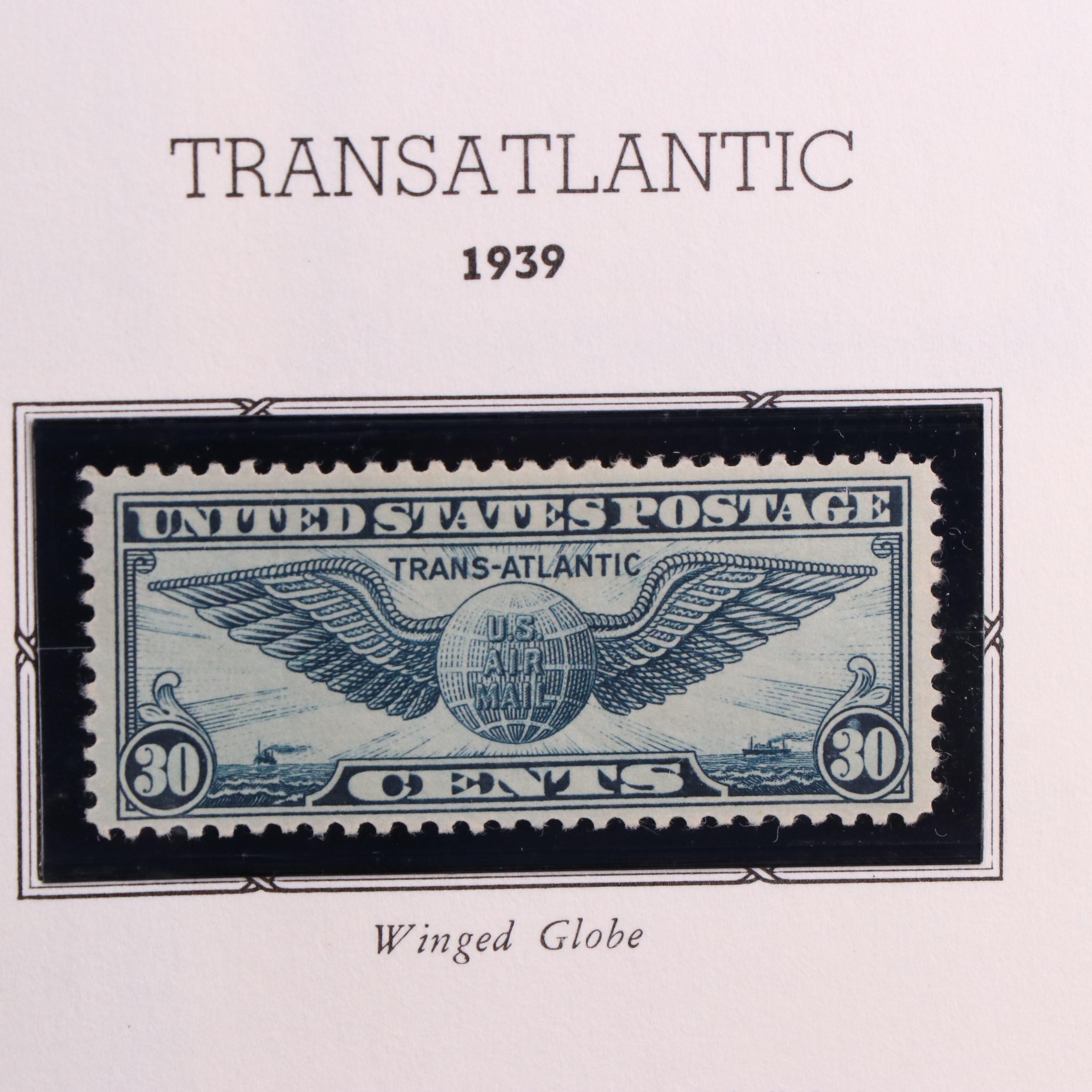 U.S. Airmail Stamp Collection Including Scott#s C1-C3