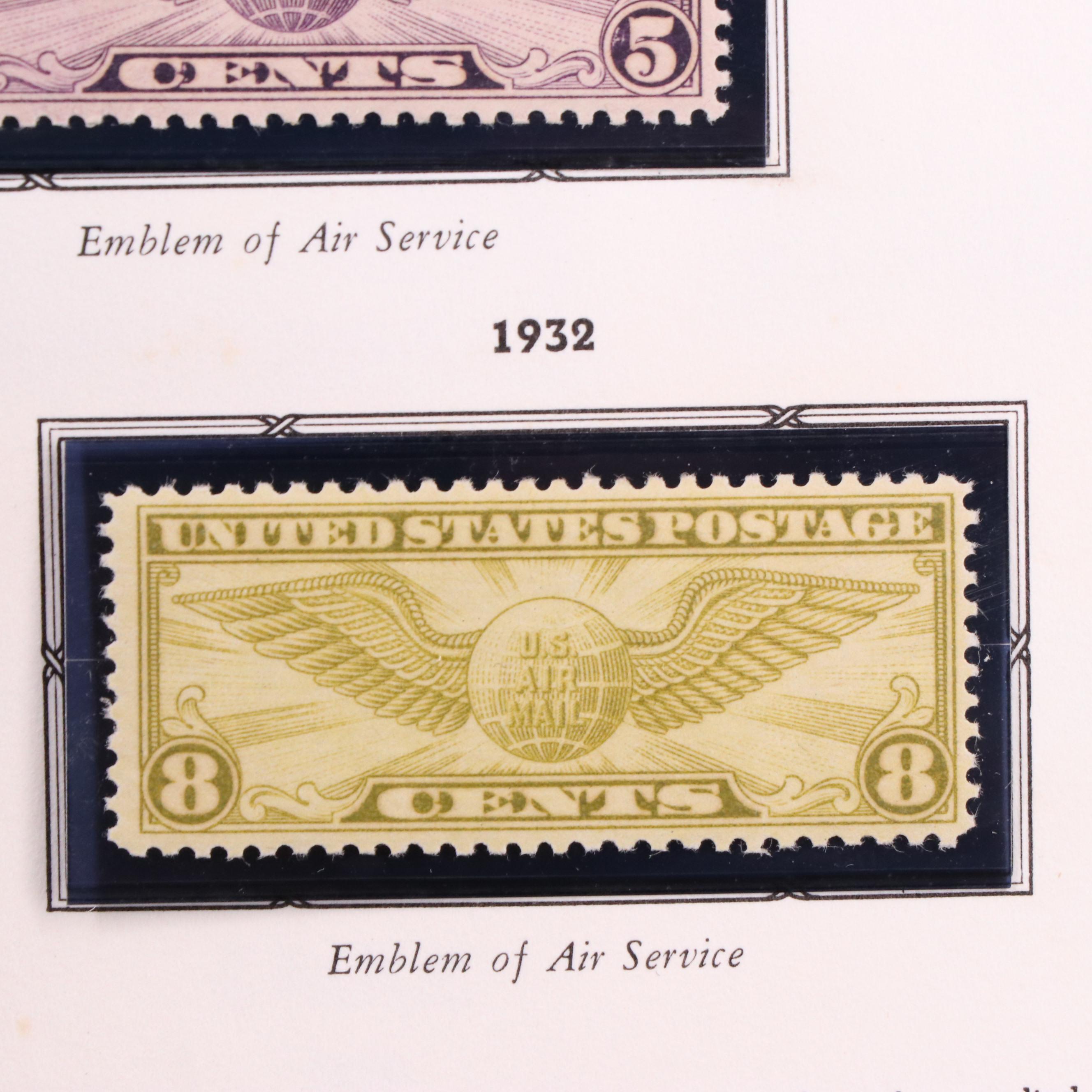 U.S. Airmail Stamp Collection Including Scott#s C1-C3