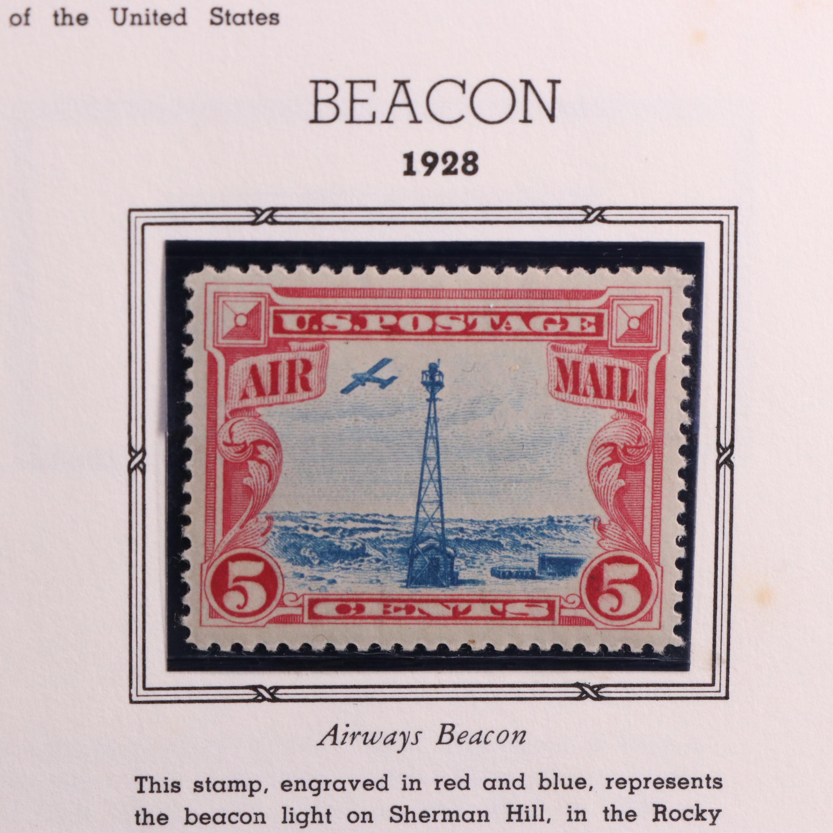 U.S. Airmail Stamp Collection Including Scott#s C1-C3