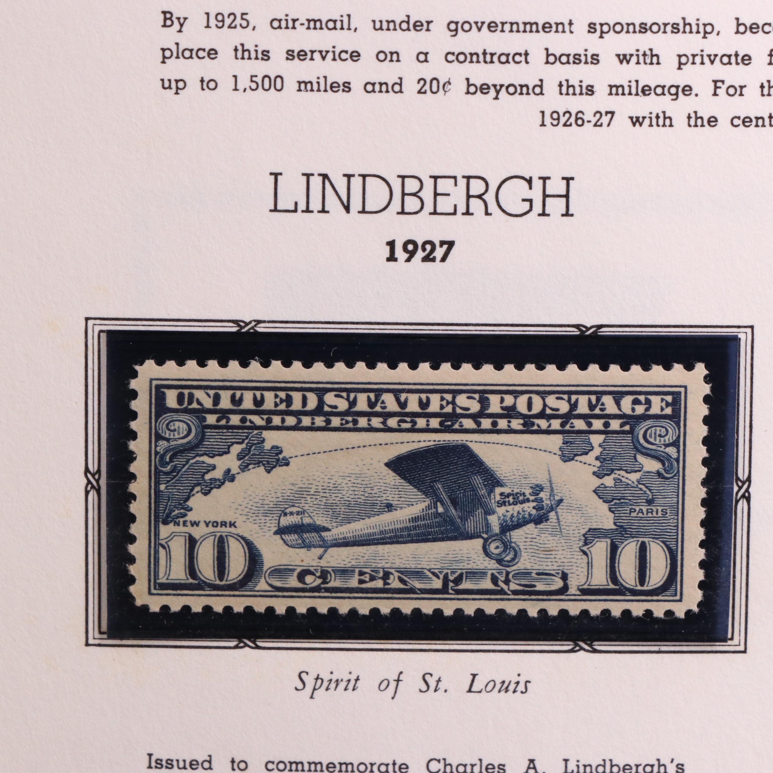 U.S. Airmail Stamp Collection Including Scott#s C1-C3