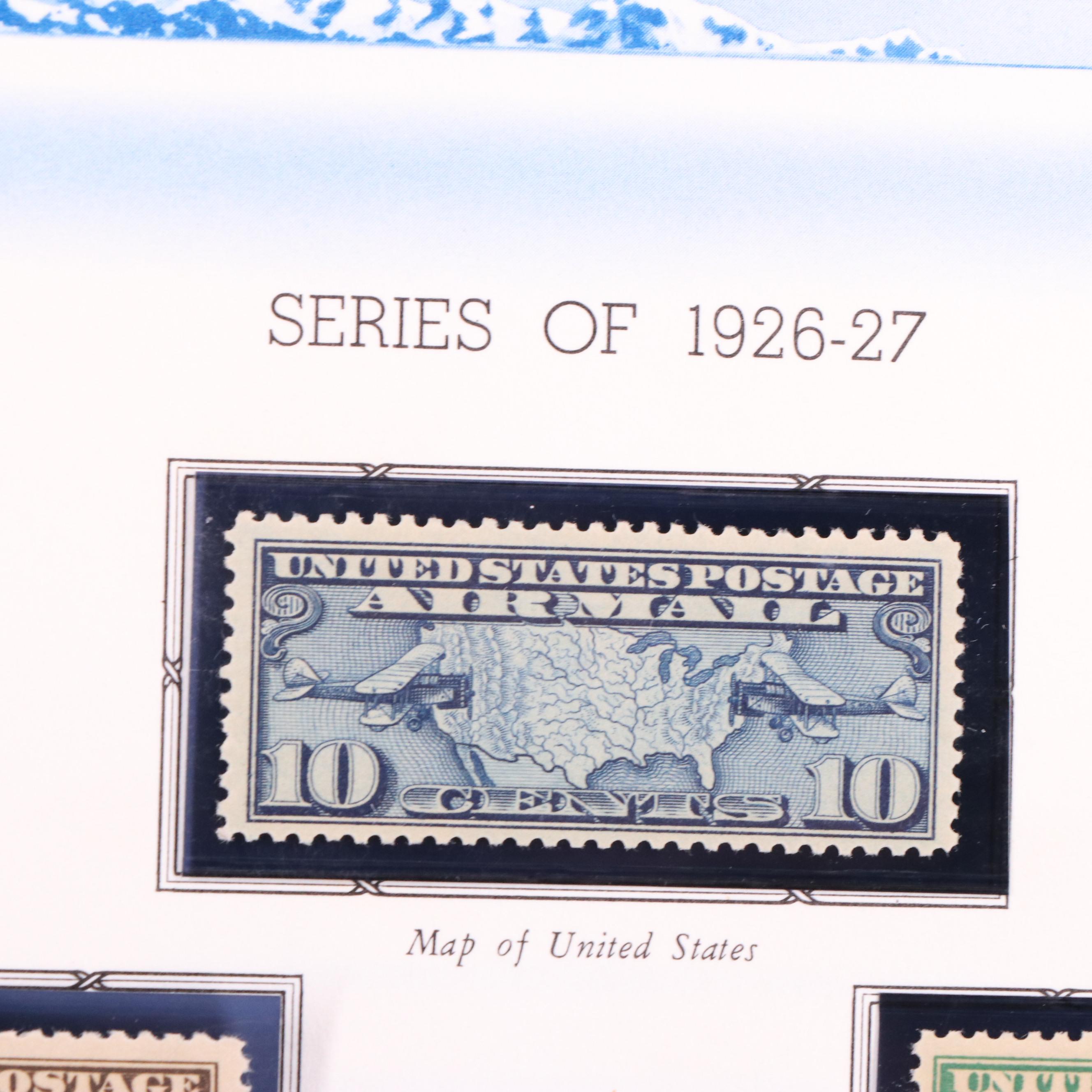U.S. Airmail Stamp Collection Including Scott#s C1-C3