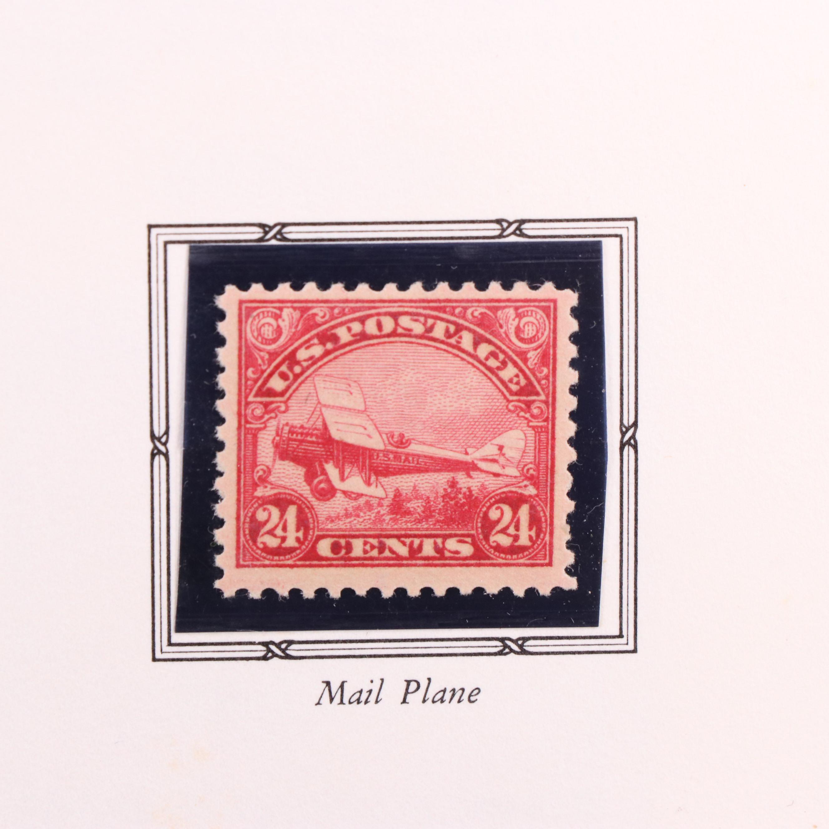 U.S. Airmail Stamp Collection Including Scott#s C1-C3