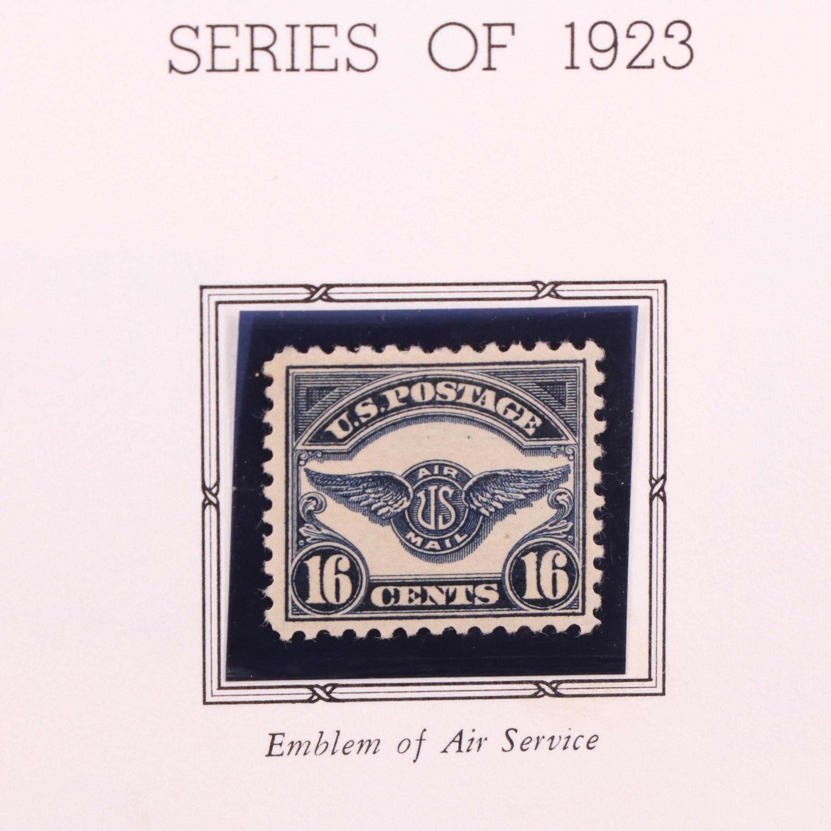 U.S. Airmail Stamp Collection Including Scott#s C1-C3