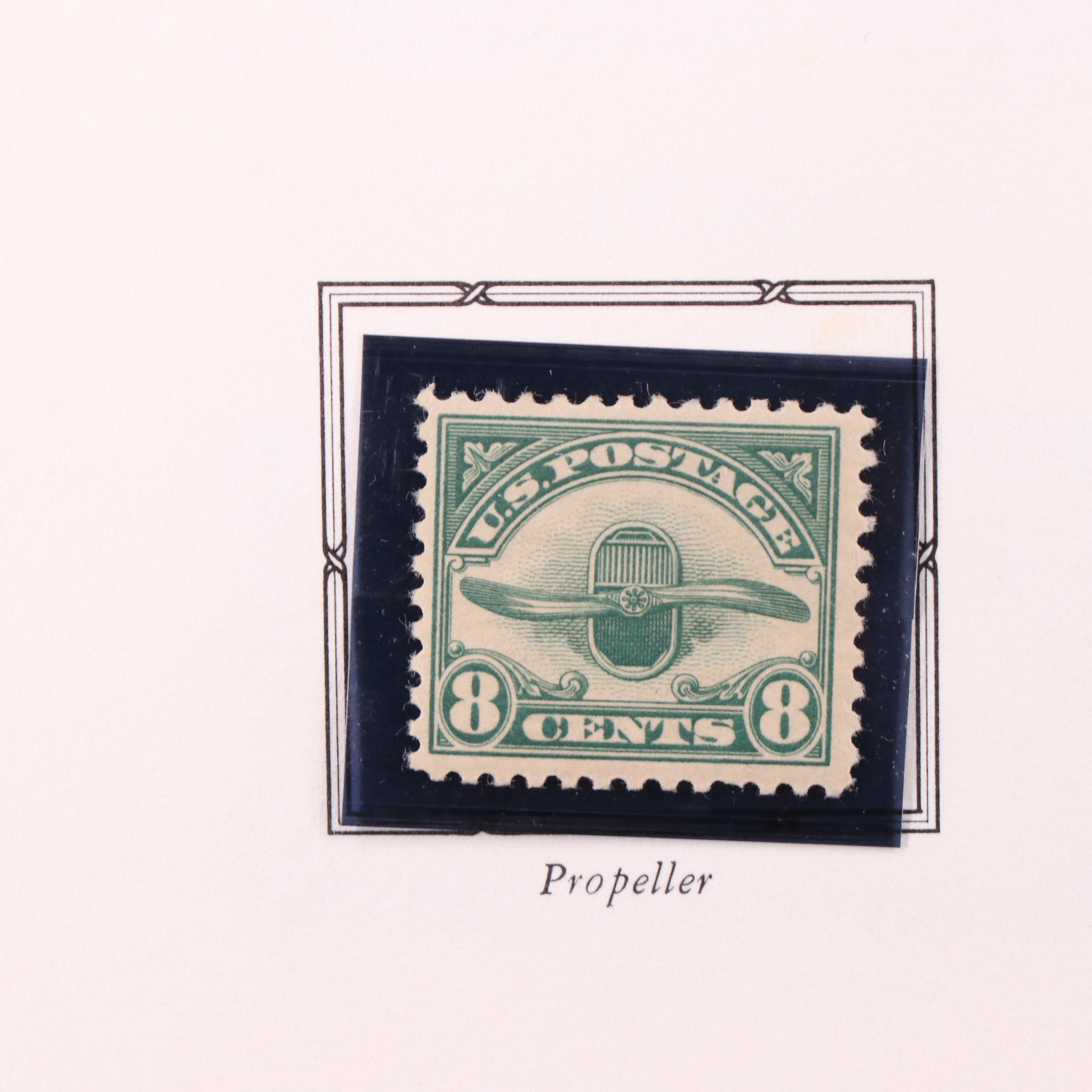 U.S. Airmail Stamp Collection Including Scott#s C1-C3