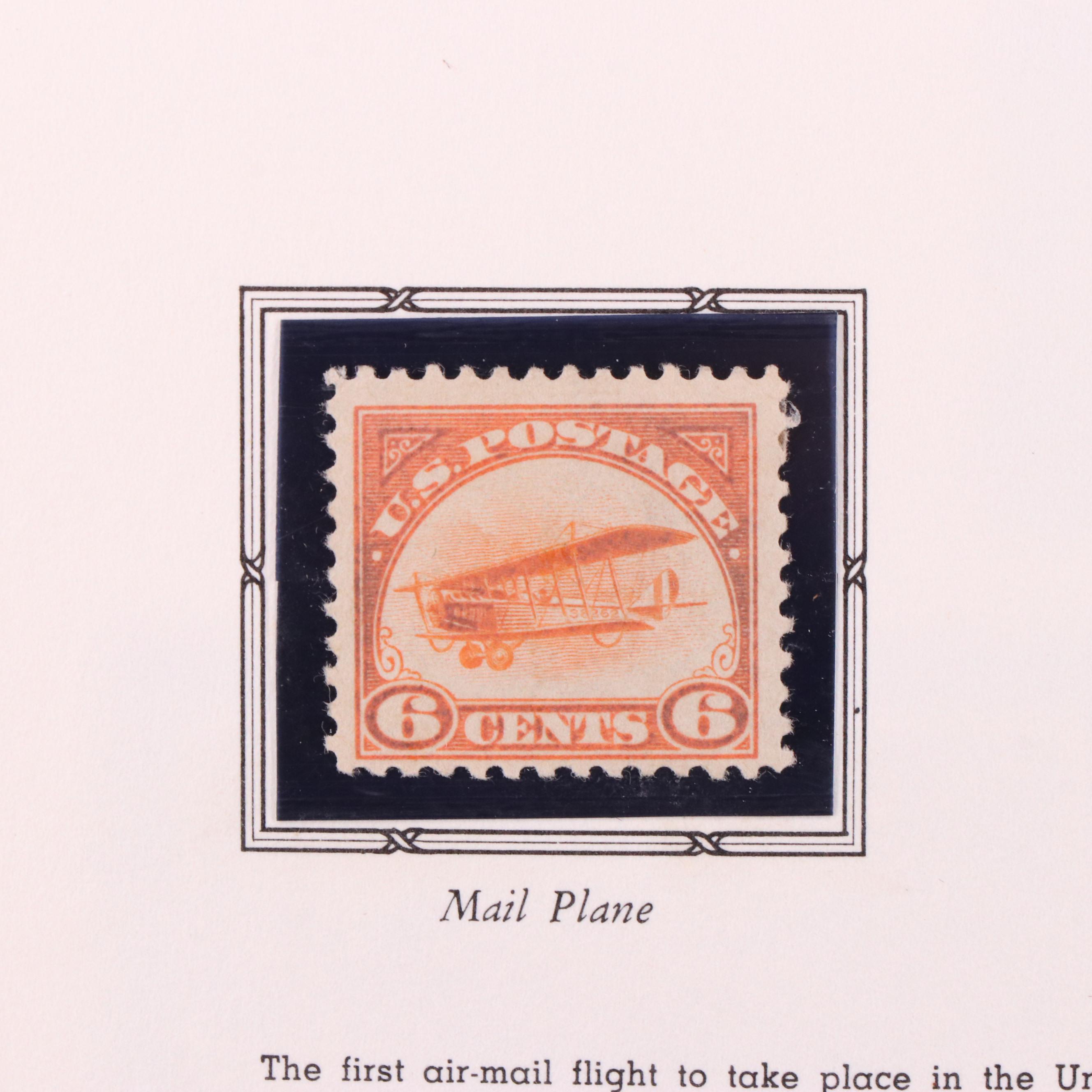U.S. Airmail Stamp Collection Including Scott#s C1-C3