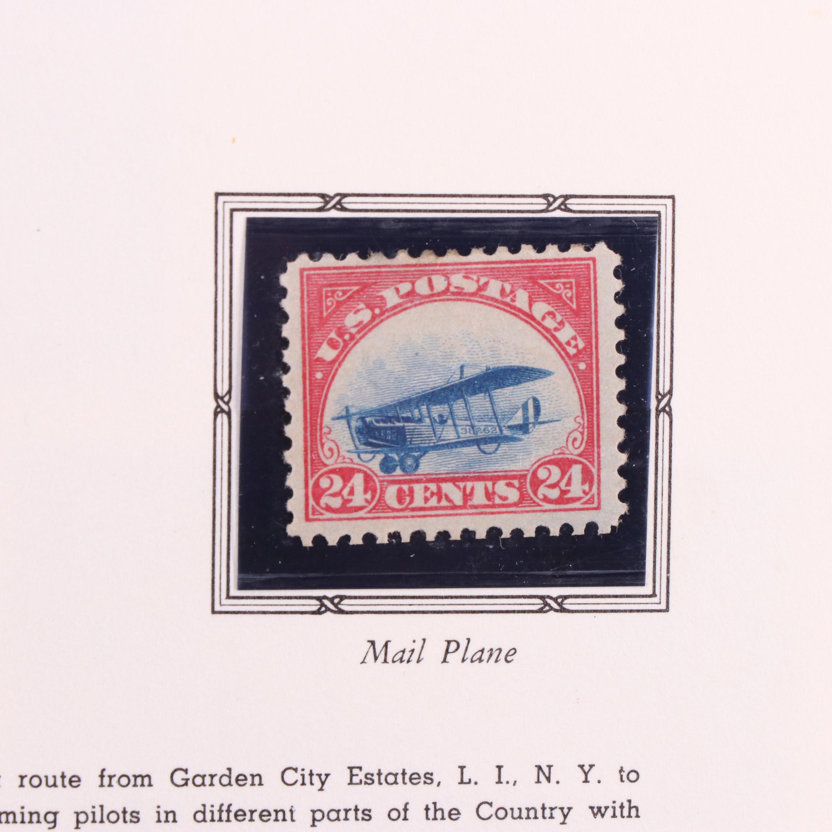 U.S. Airmail Stamp Collection Including Scott#s C1-C3