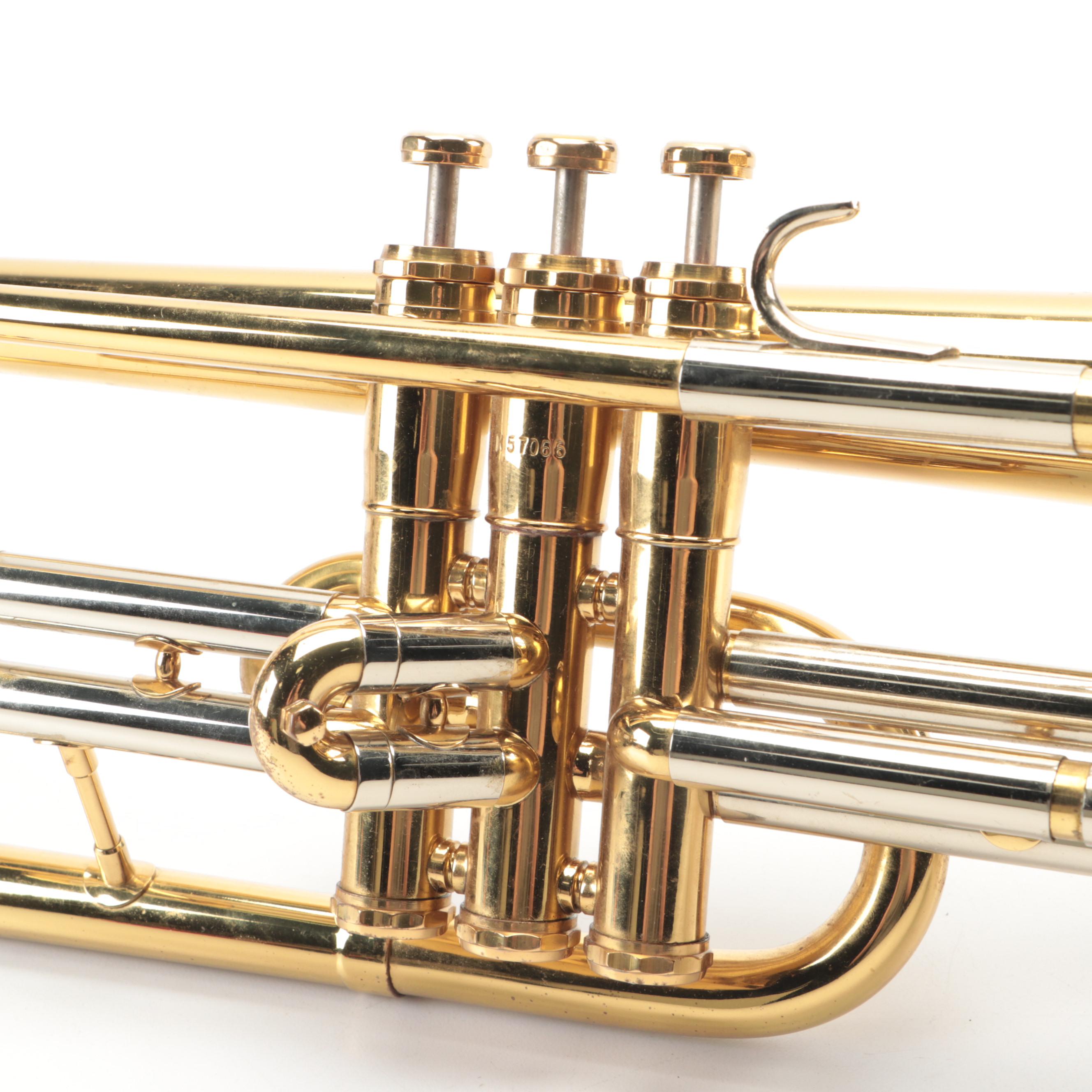 Getzen 300 Series Bb/F Brass Lacquered Marching French Horn