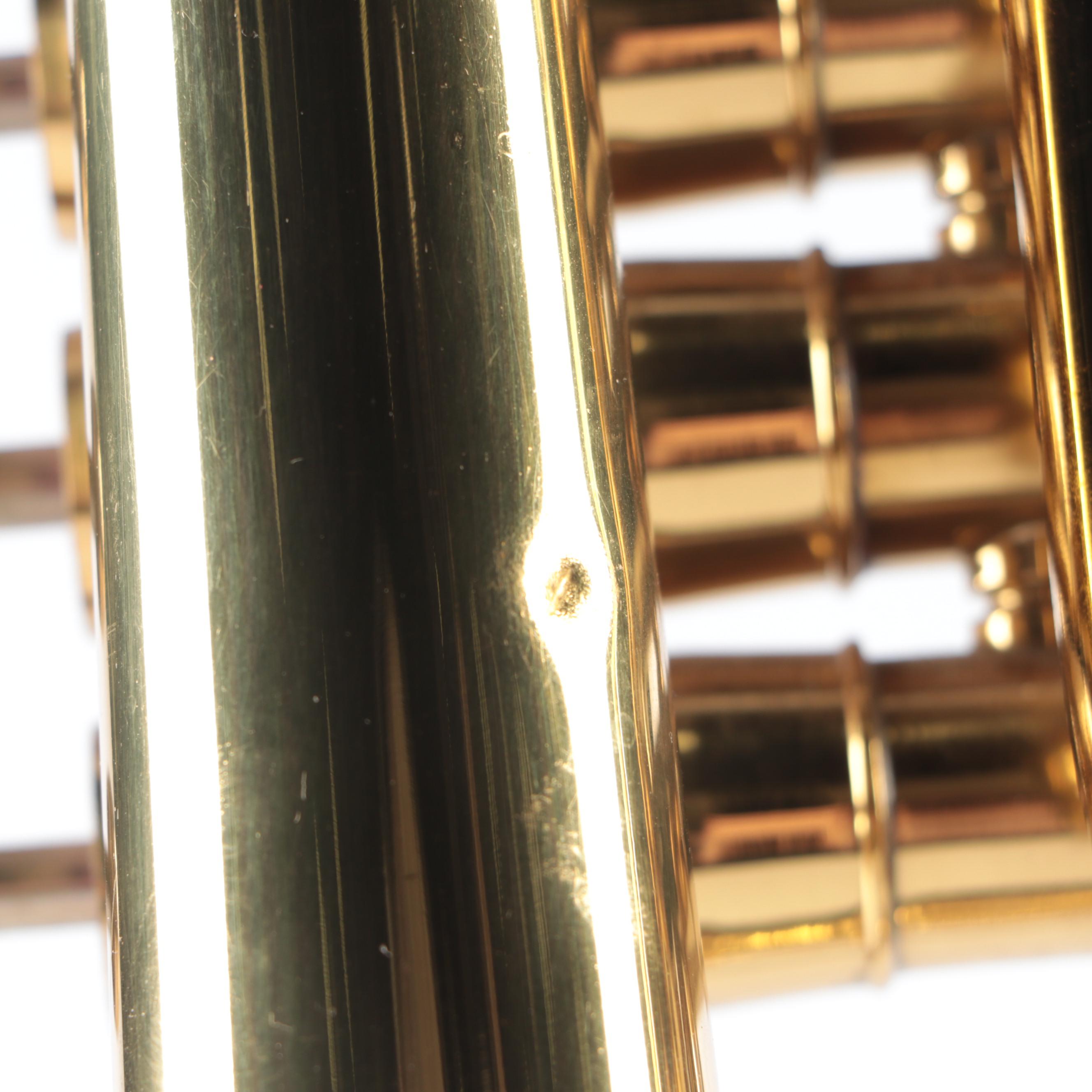 Getzen 300 Series Bb/F Brass Lacquered Marching French Horn