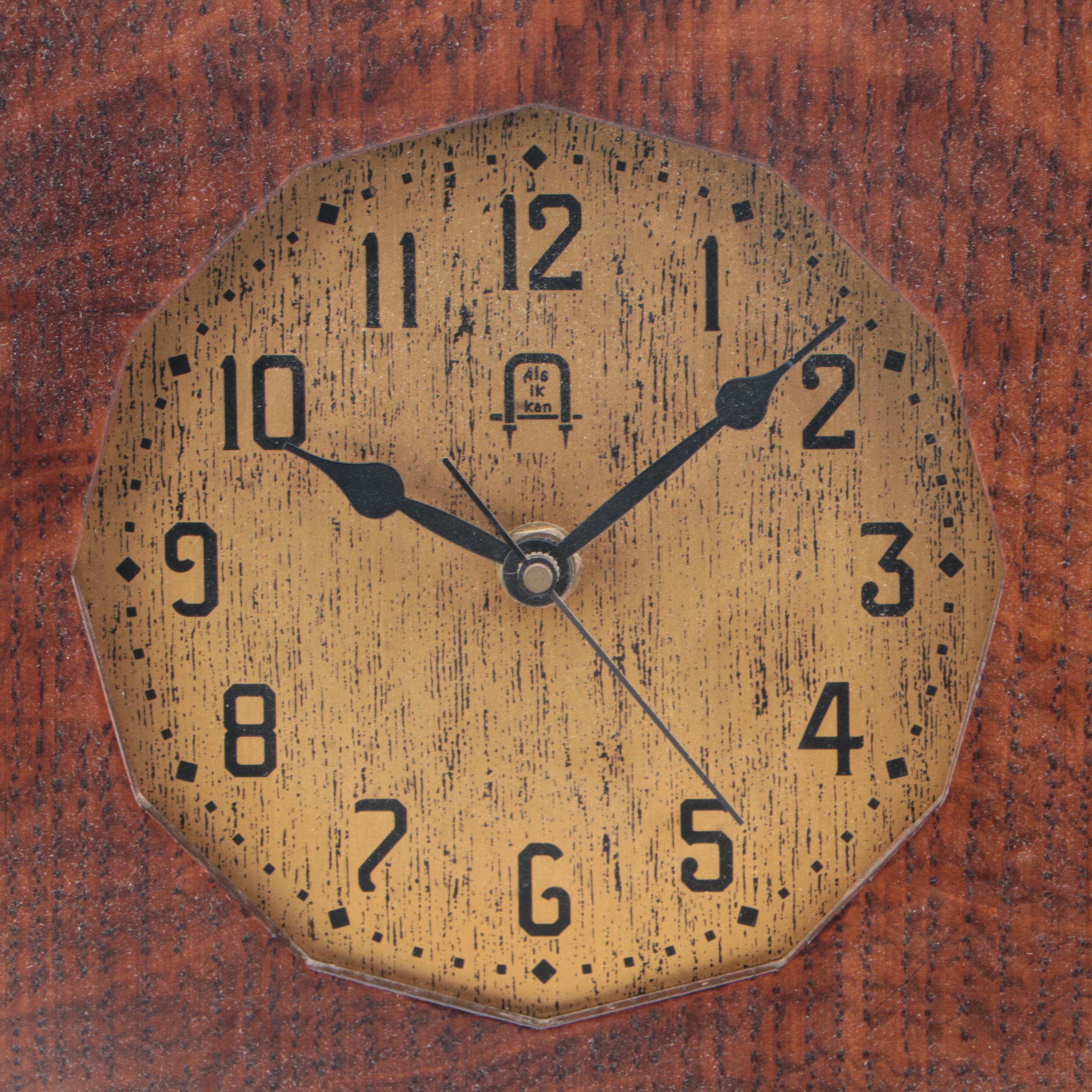 Stickley Arts and Crafts Style Mantel Clock