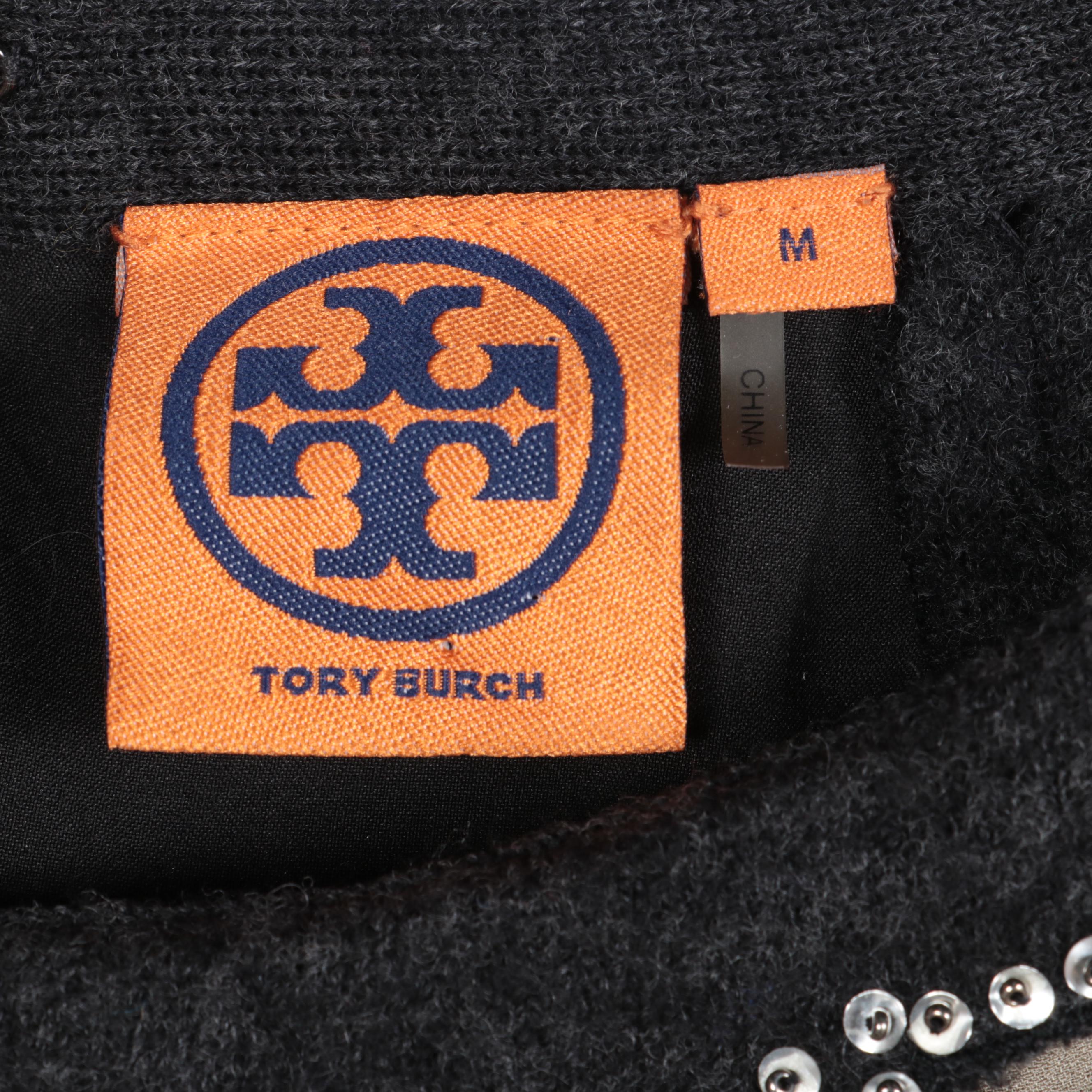 Tory Burch Wool Tailored Dress with Jason Wu Black Dress