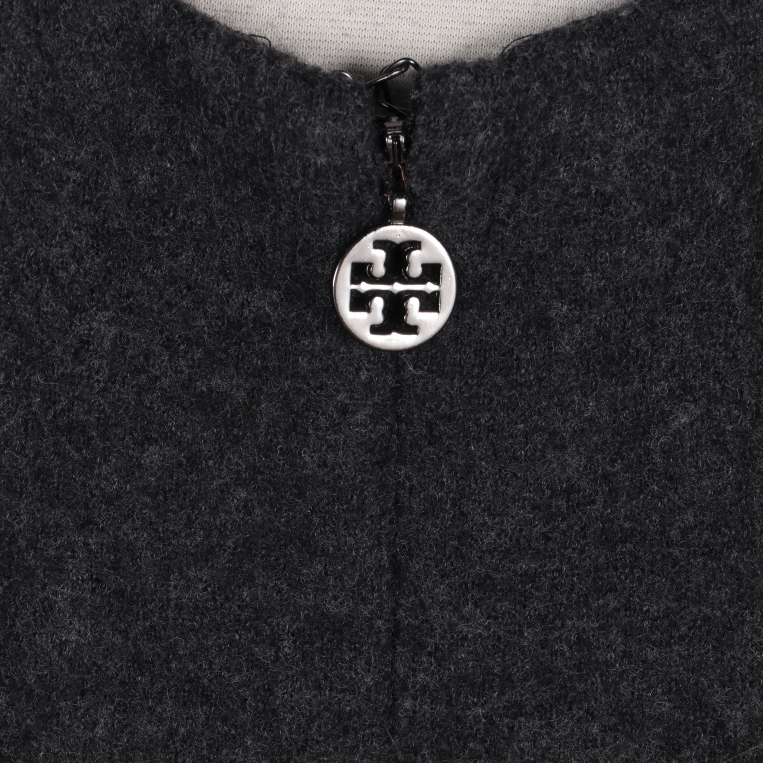 Tory Burch Wool Tailored Dress with Jason Wu Black Dress