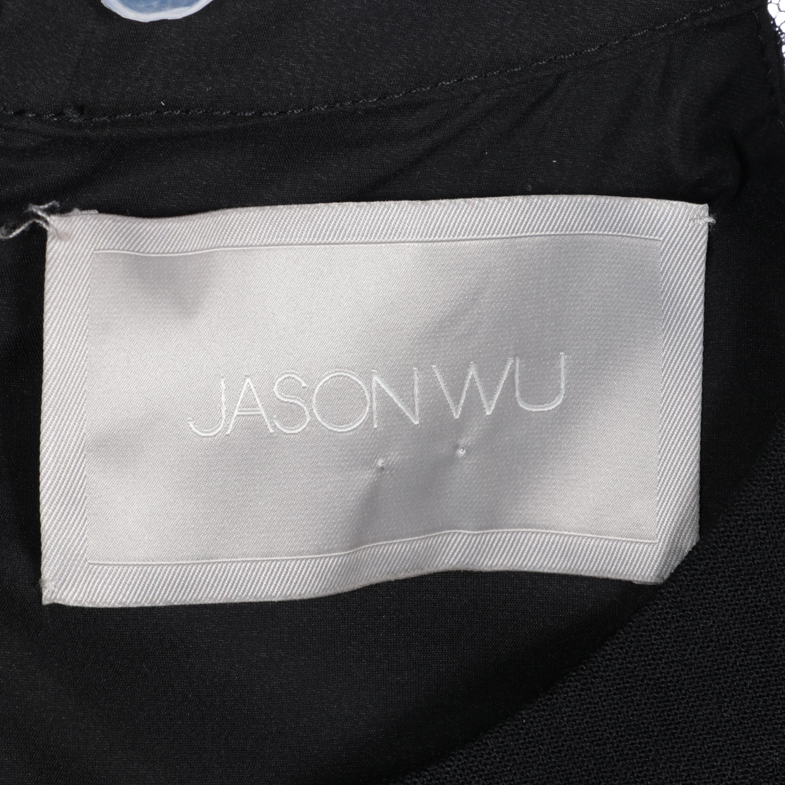 Tory Burch Wool Tailored Dress with Jason Wu Black Dress