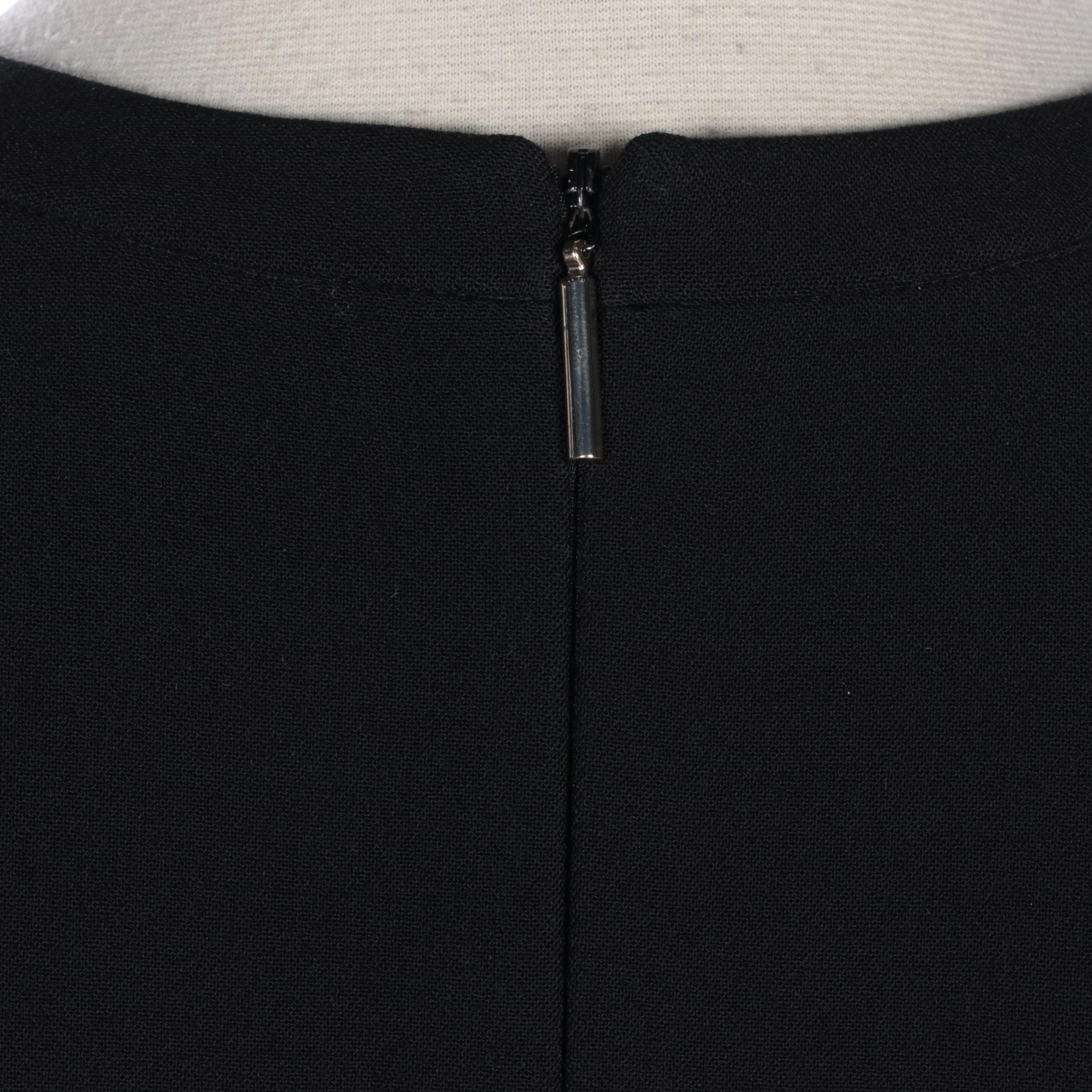 Tory Burch Wool Tailored Dress with Jason Wu Black Dress