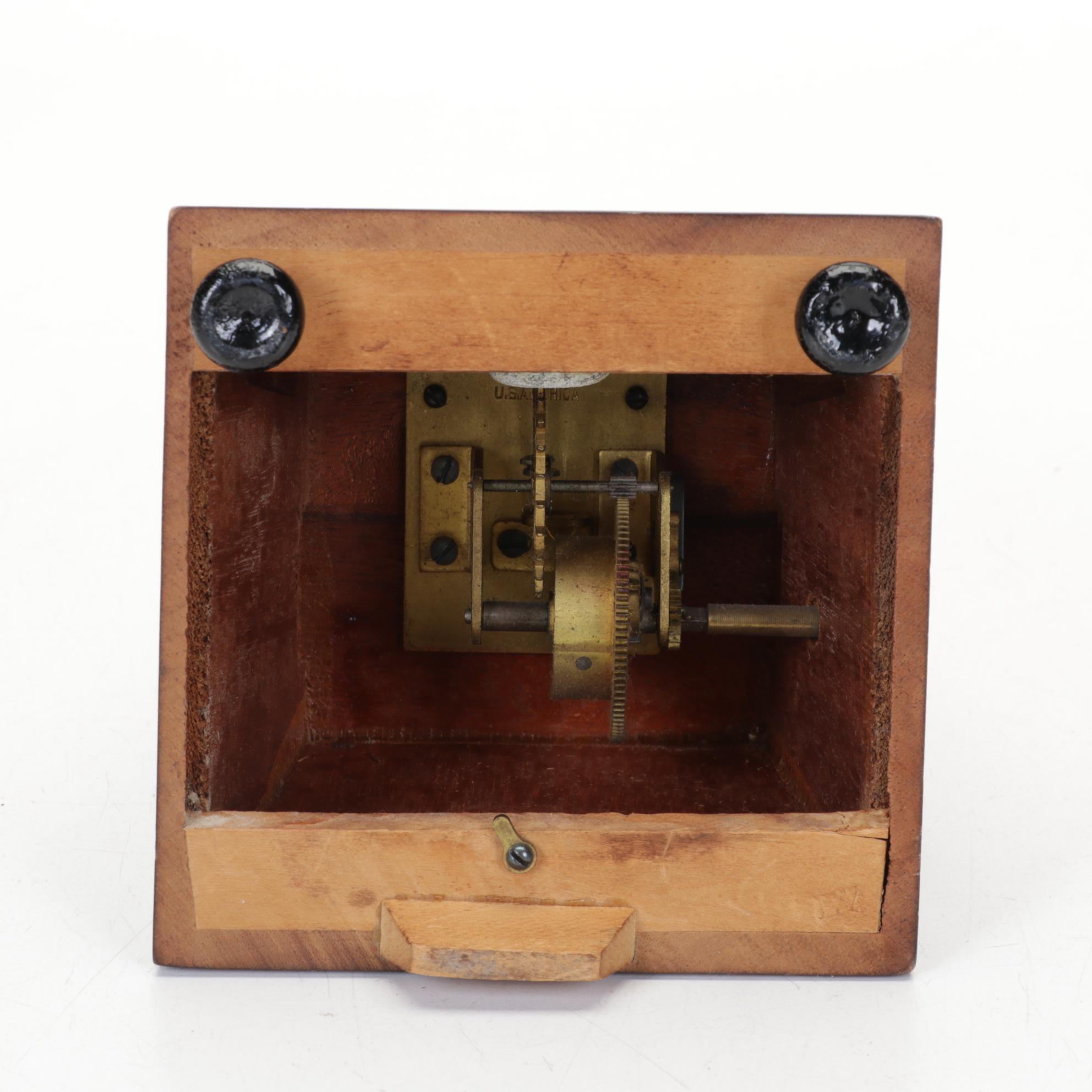 Metronome De Maelzel No 309, with St Clair Paperweights and Other Décor