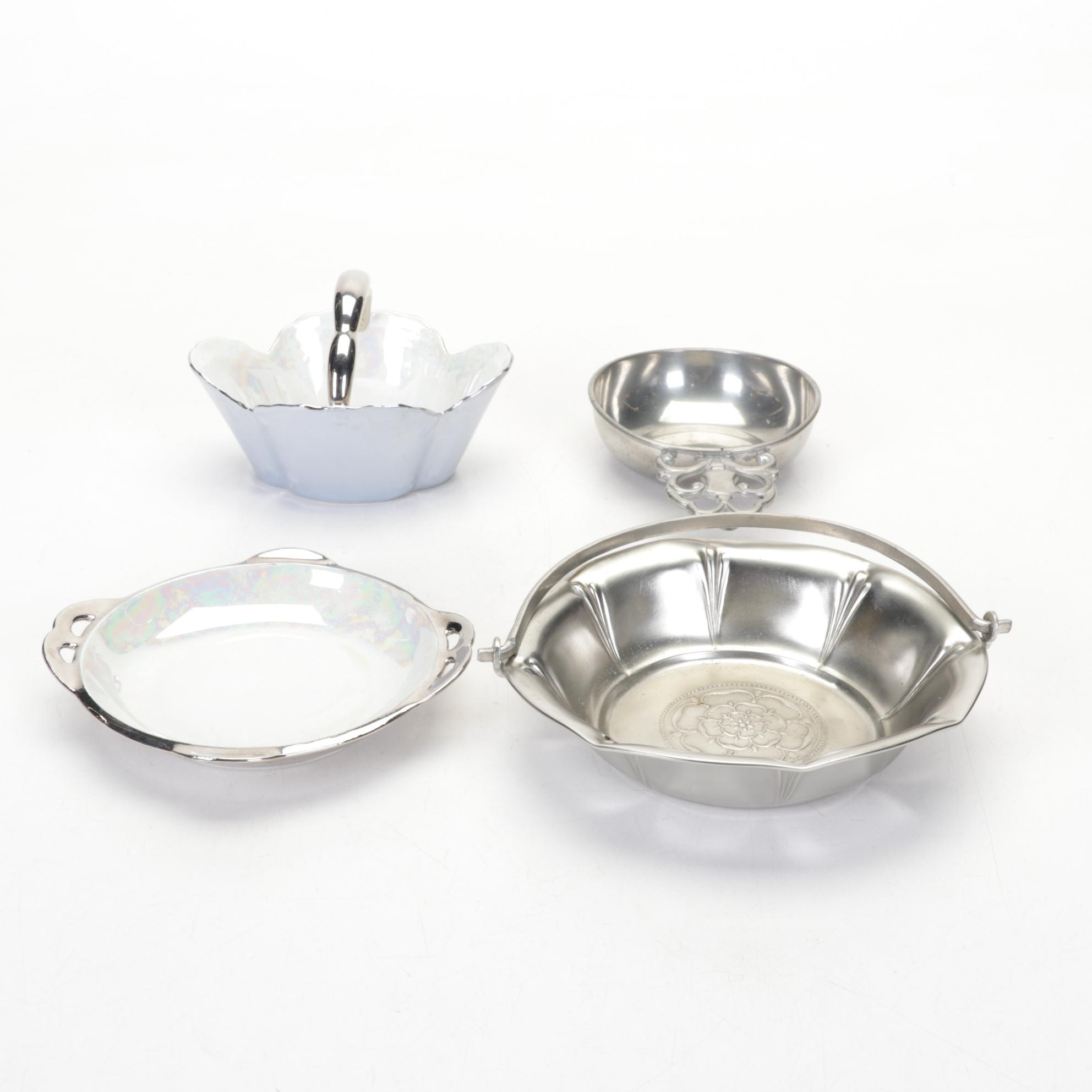 Metronome De Maelzel No 309, with St Clair Paperweights and Other Décor