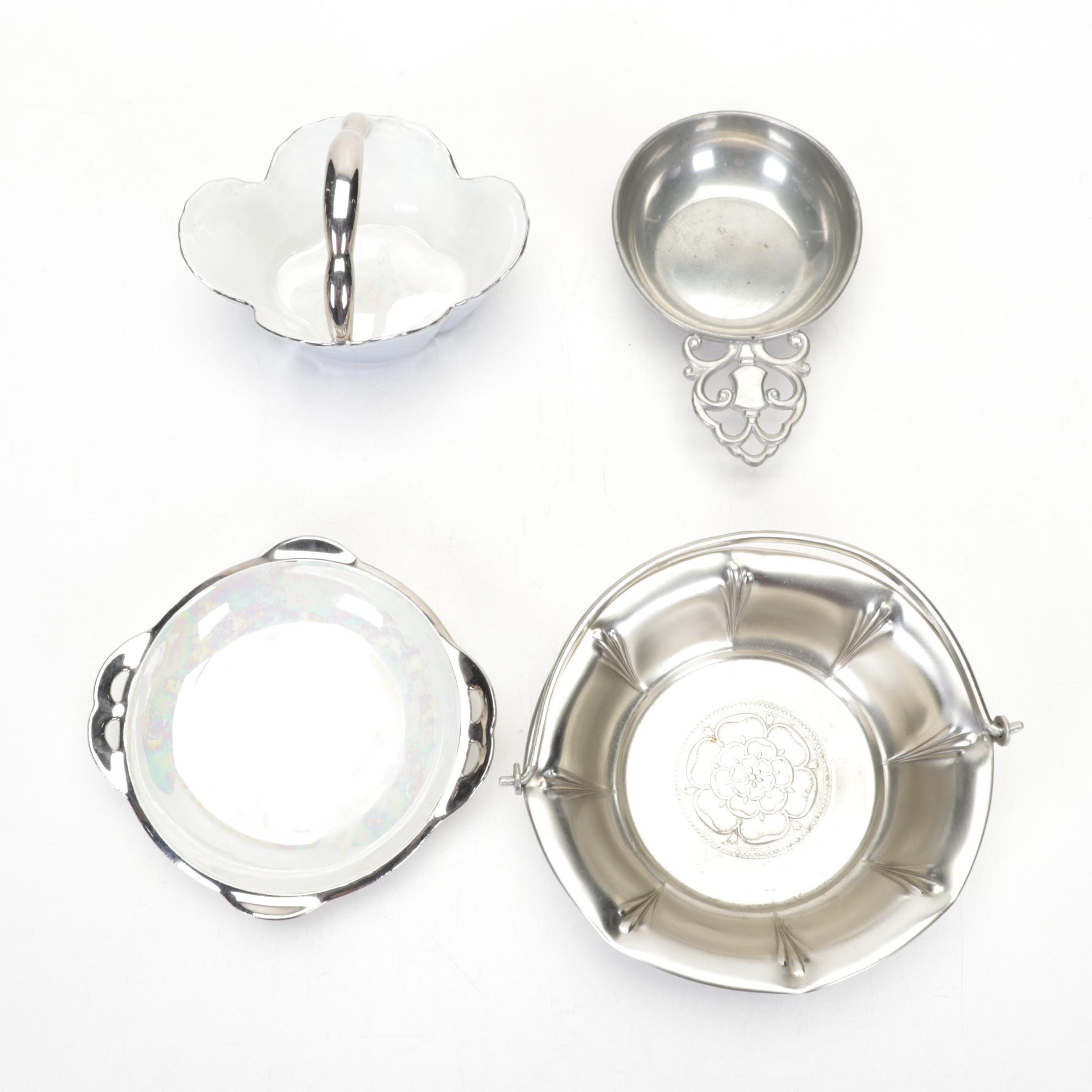 Metronome De Maelzel No 309, with St Clair Paperweights and Other Décor