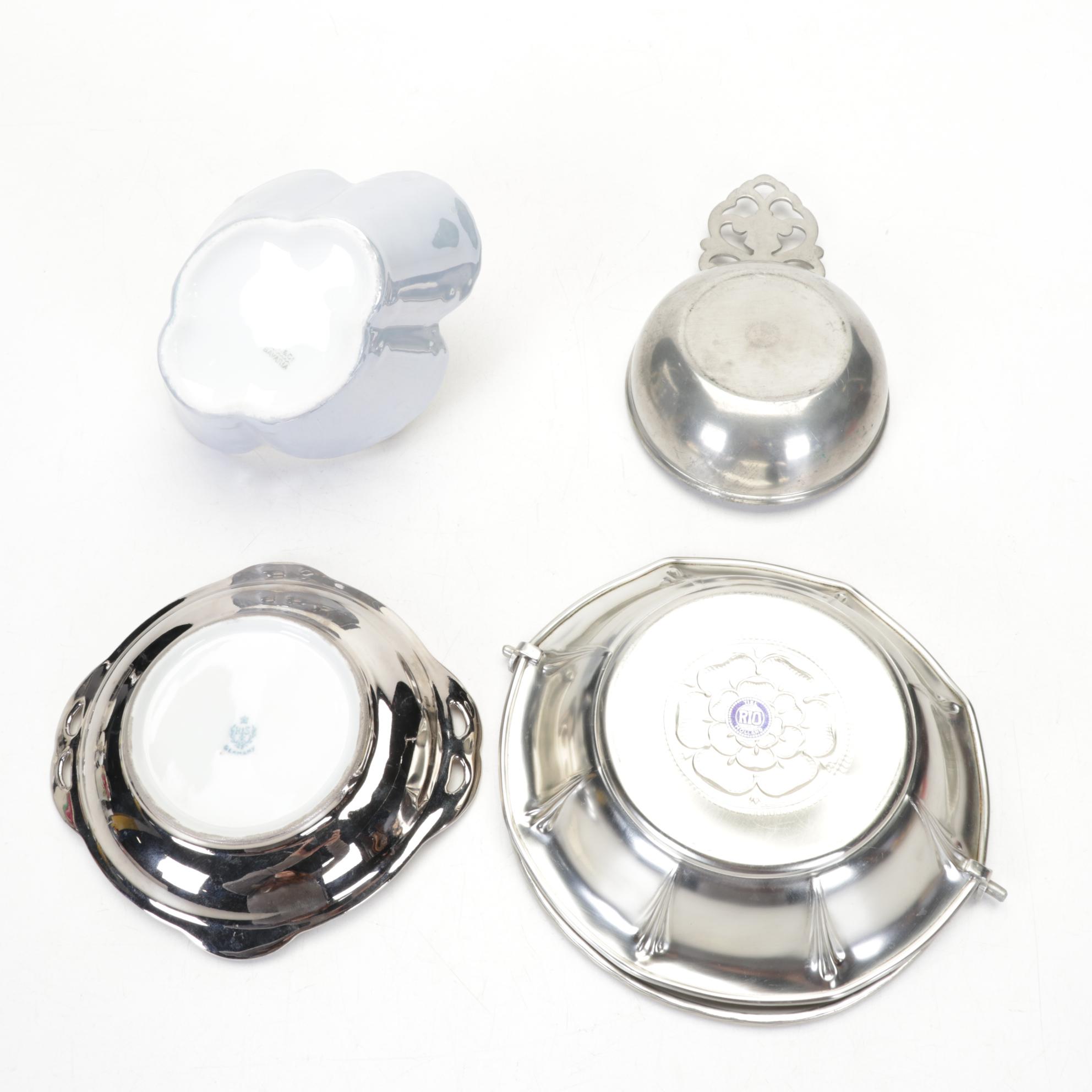 Metronome De Maelzel No 309, with St Clair Paperweights and Other Décor