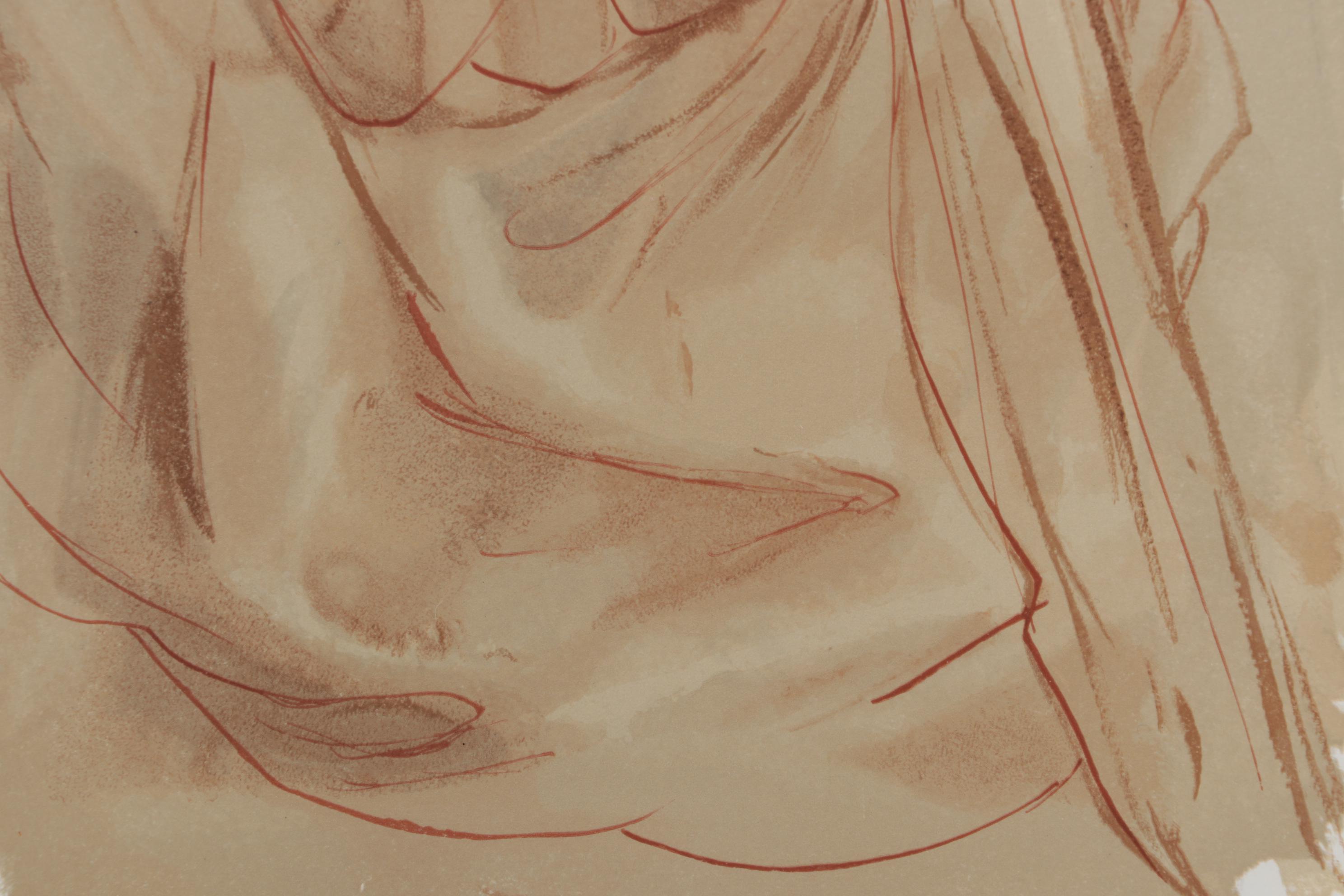 Salvador Dalí Wood Engraving "L'Annonce d'un grand enemente"