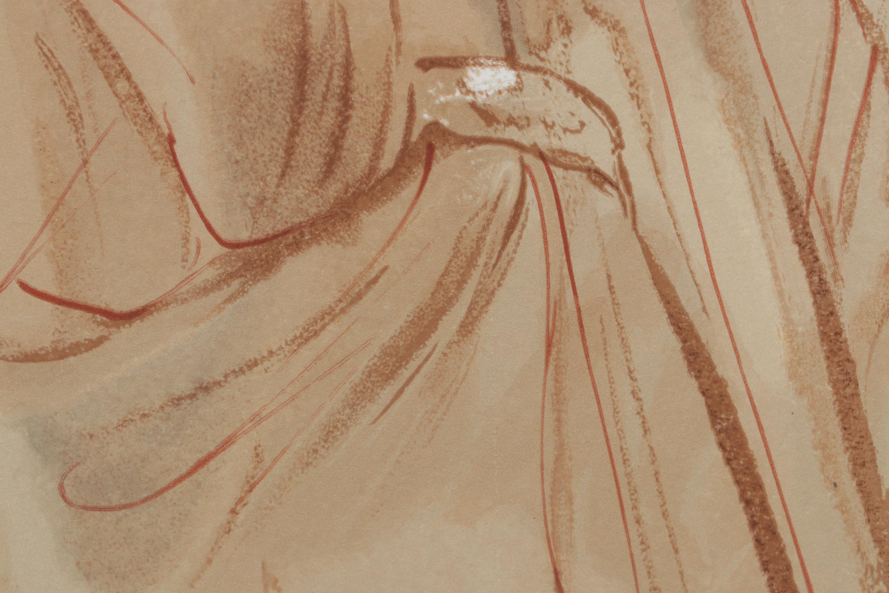 Salvador Dalí Wood Engraving "L'Annonce d'un grand enemente"