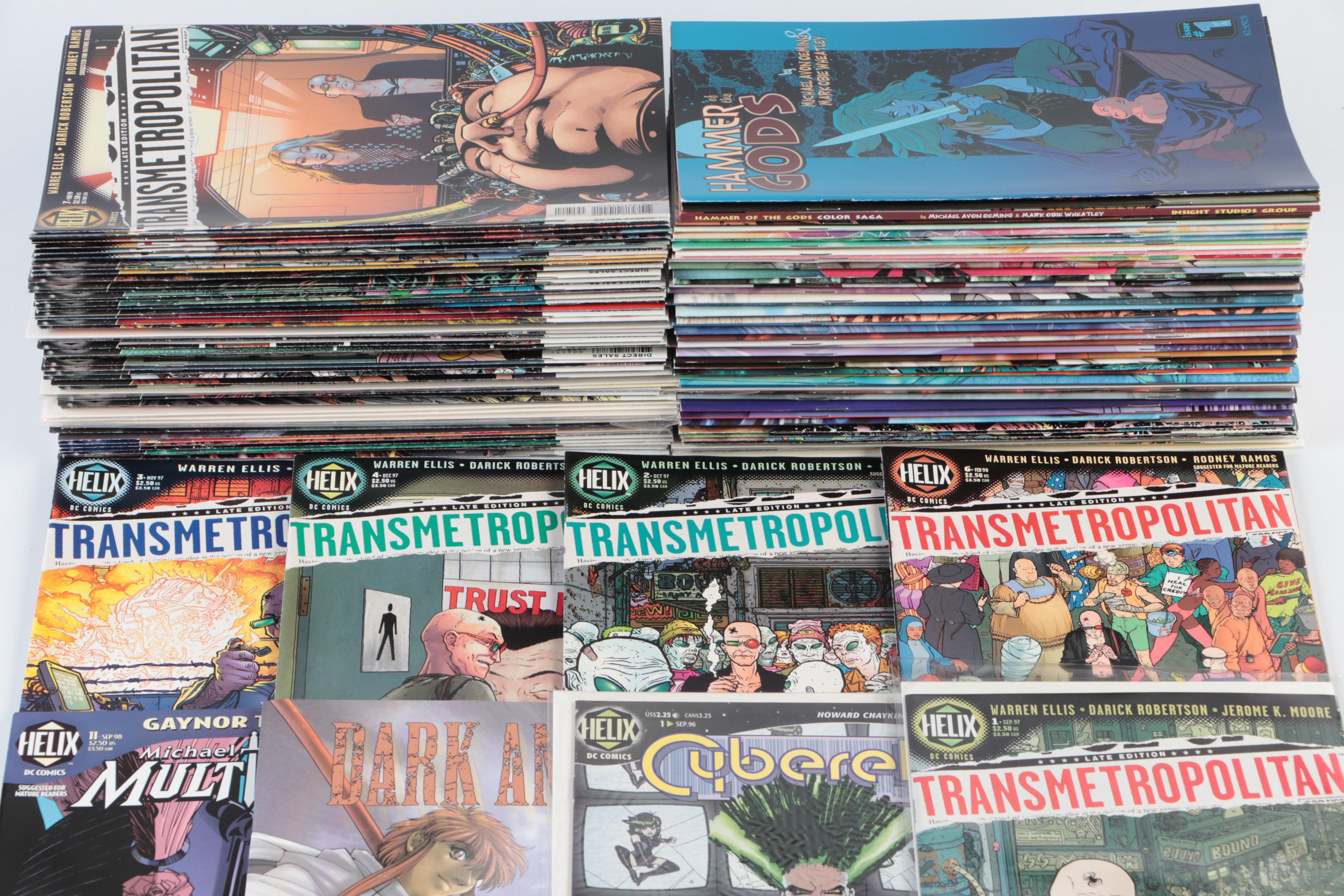 Modern Age "Cyberella", "Dark Angel", "Transmetropolitan", and More Comic Books