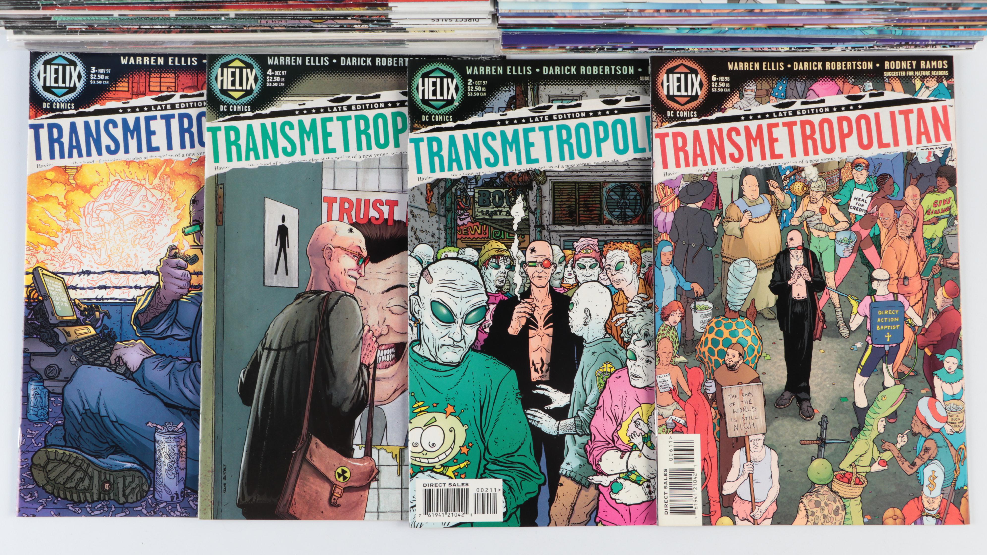 Modern Age "Cyberella", "Dark Angel", "Transmetropolitan", and More Comic Books
