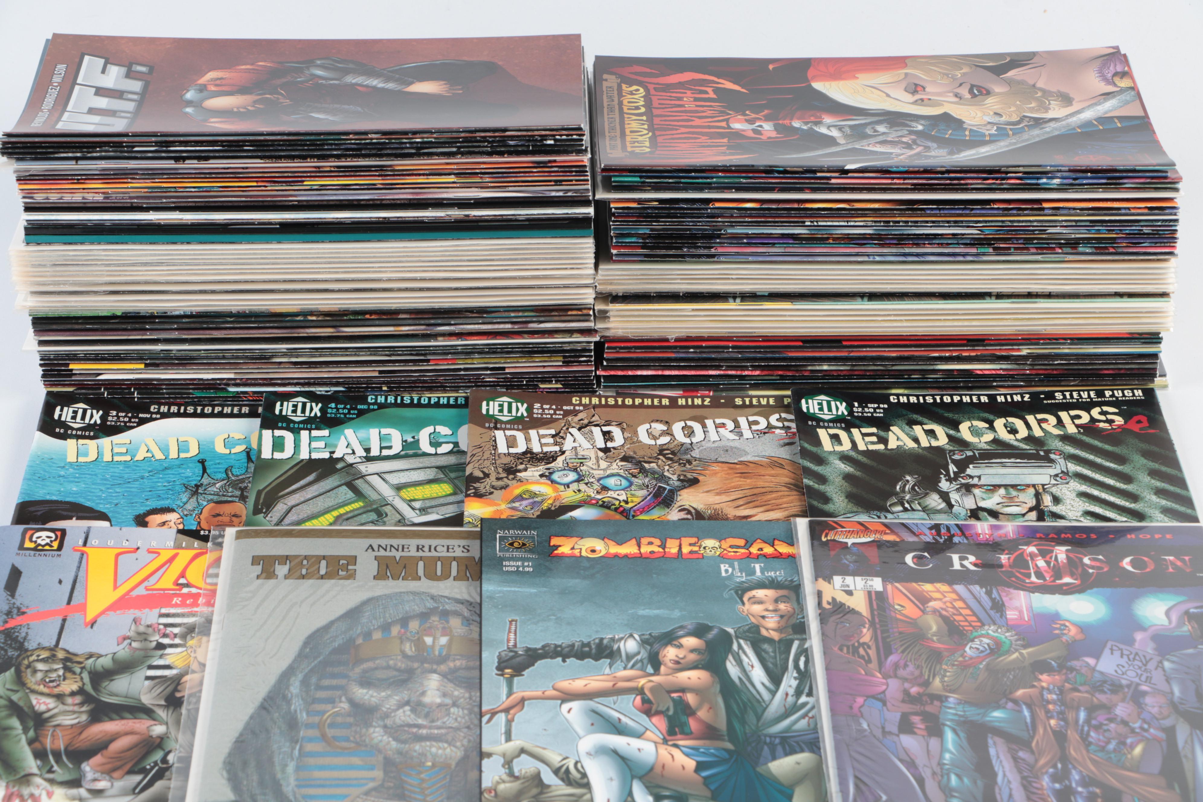 Modern Age "Crimson", "Zombie-Sama!", "The Mummy", and More Comic Books