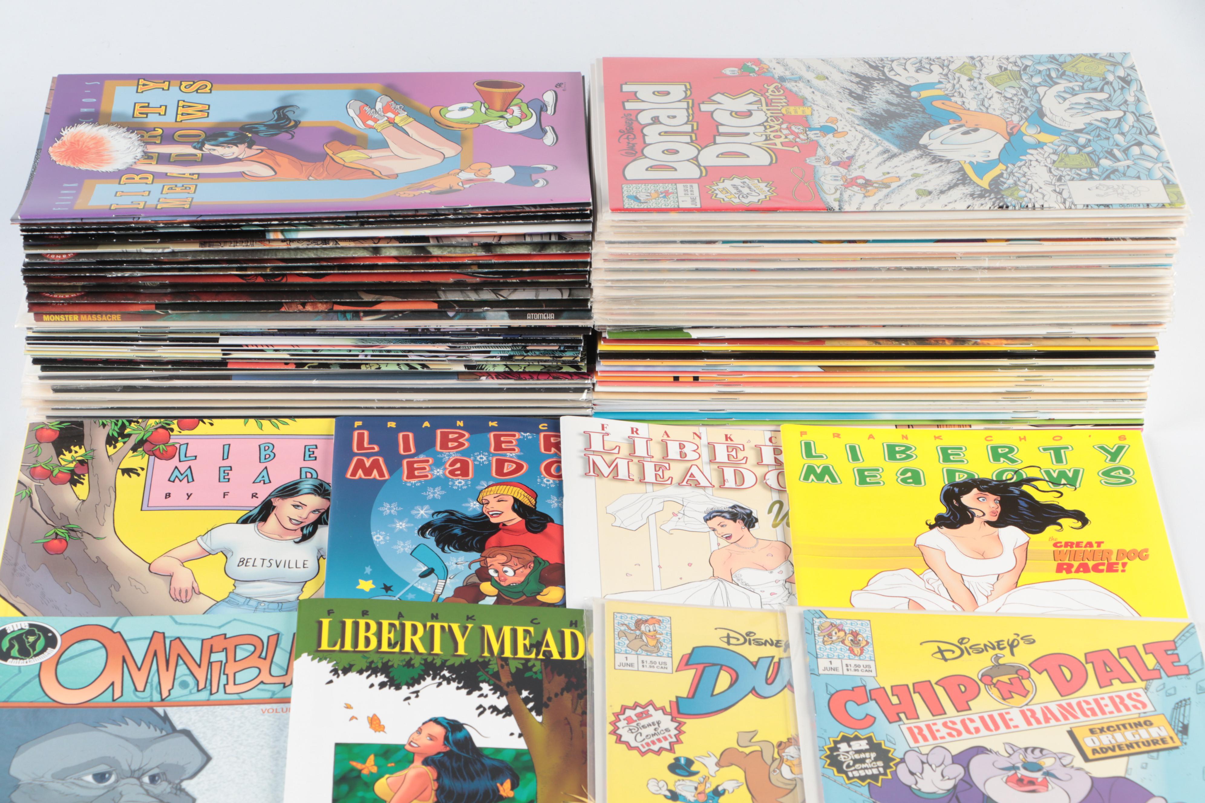 Modern Age "Duck Tales", "Liberty Meadows", "Omnibus", and More Comic Books