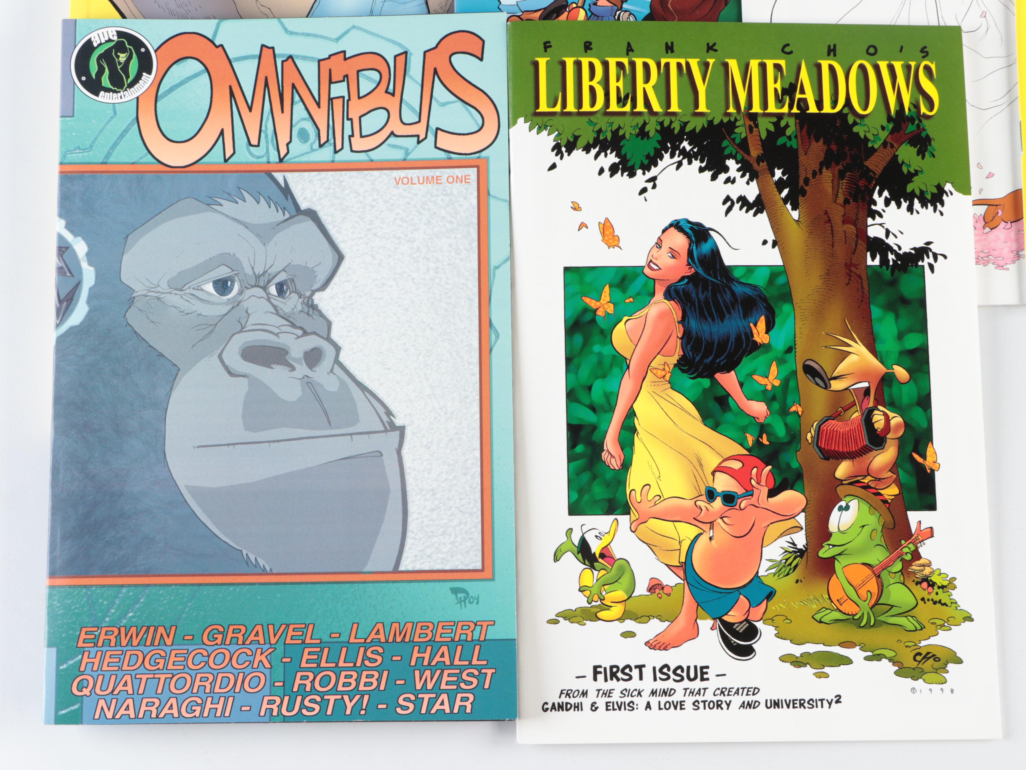 Modern Age "Duck Tales", "Liberty Meadows", "Omnibus", and More Comic Books