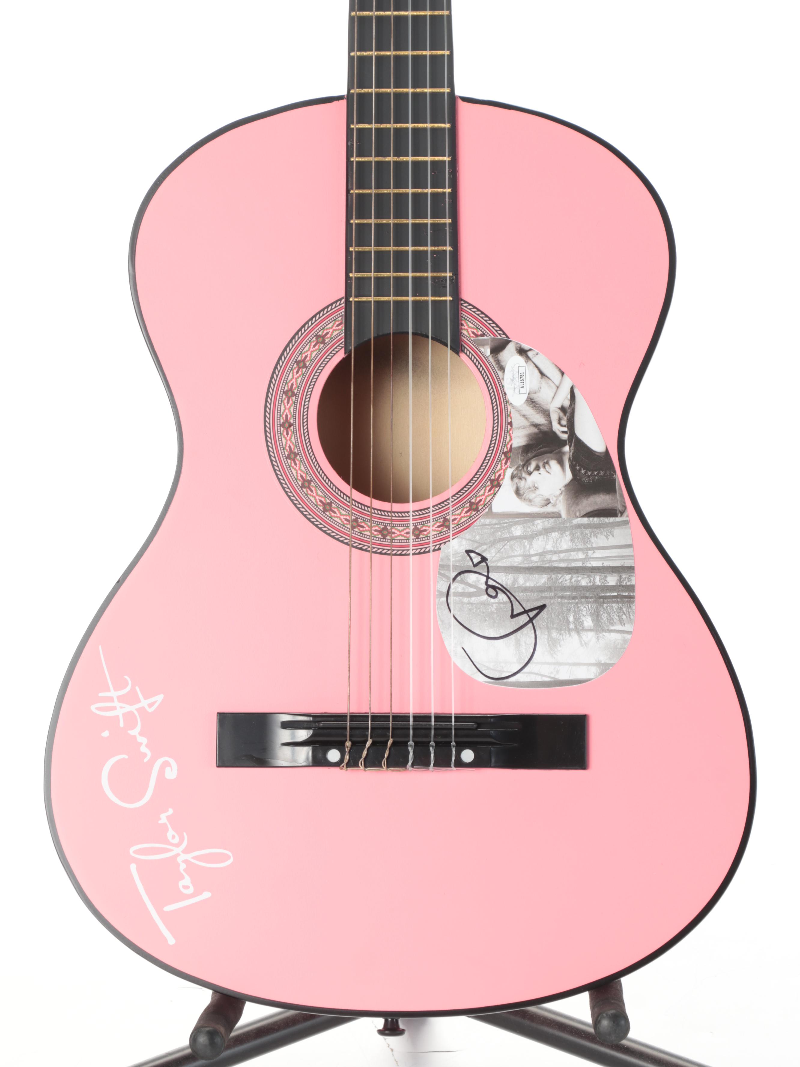 Taylor Swift Decal-Signed BCP Guitar