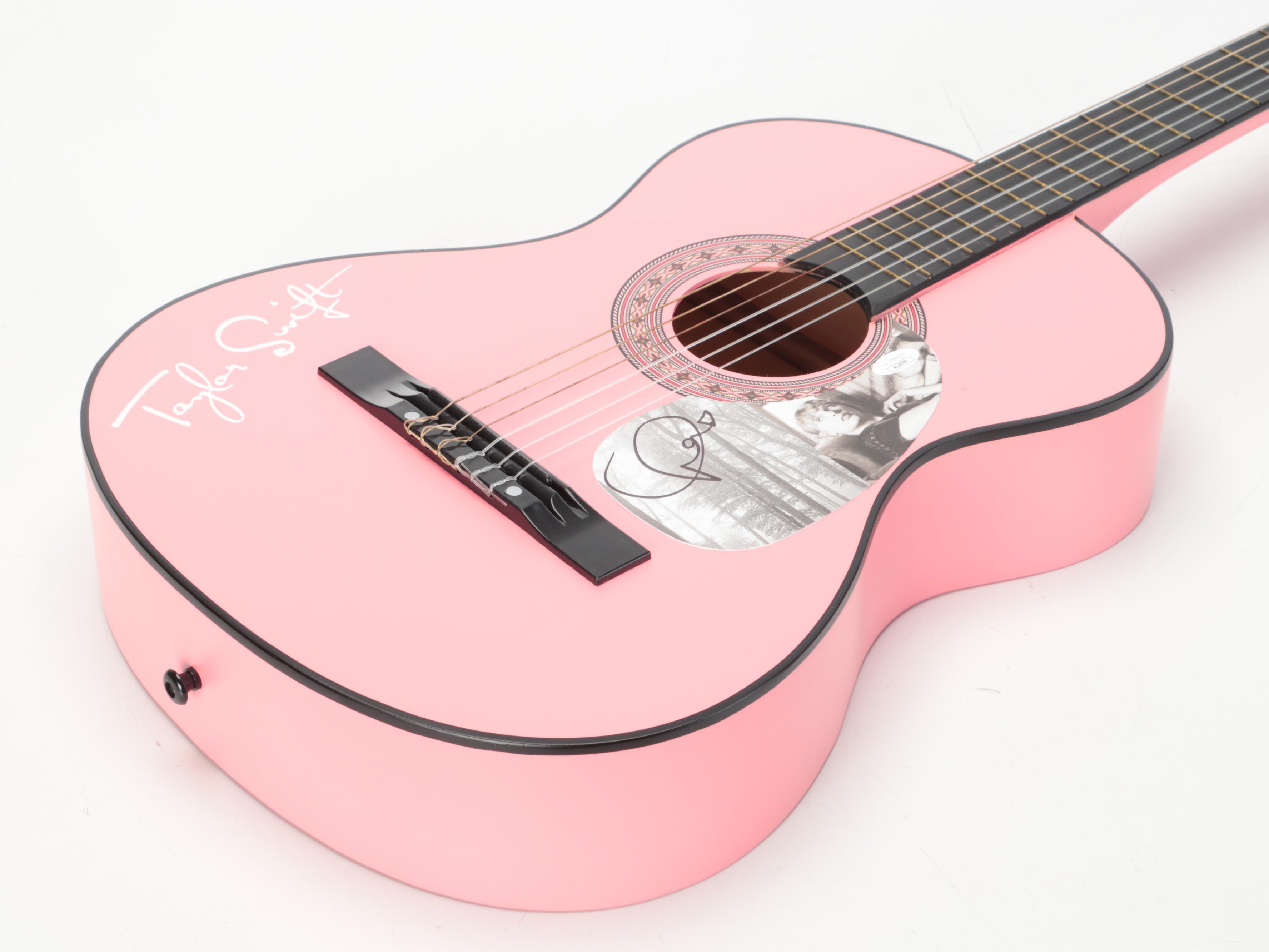 Taylor Swift Decal-Signed BCP Guitar