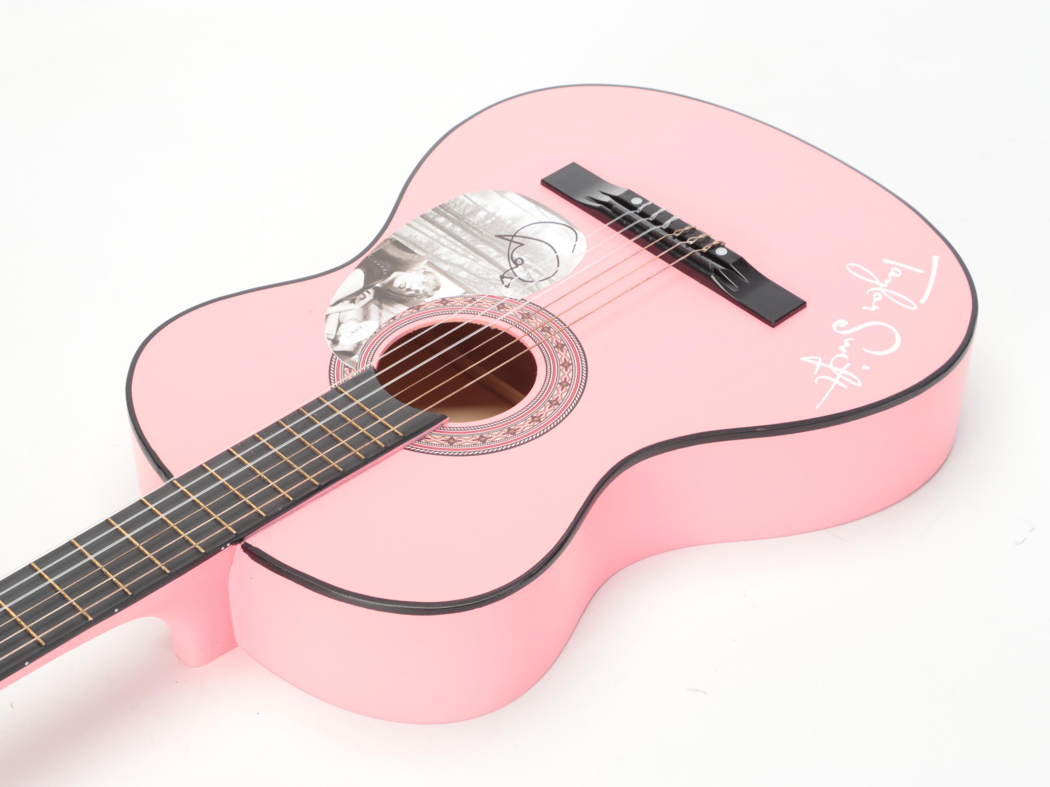 Taylor Swift Decal-Signed BCP Guitar