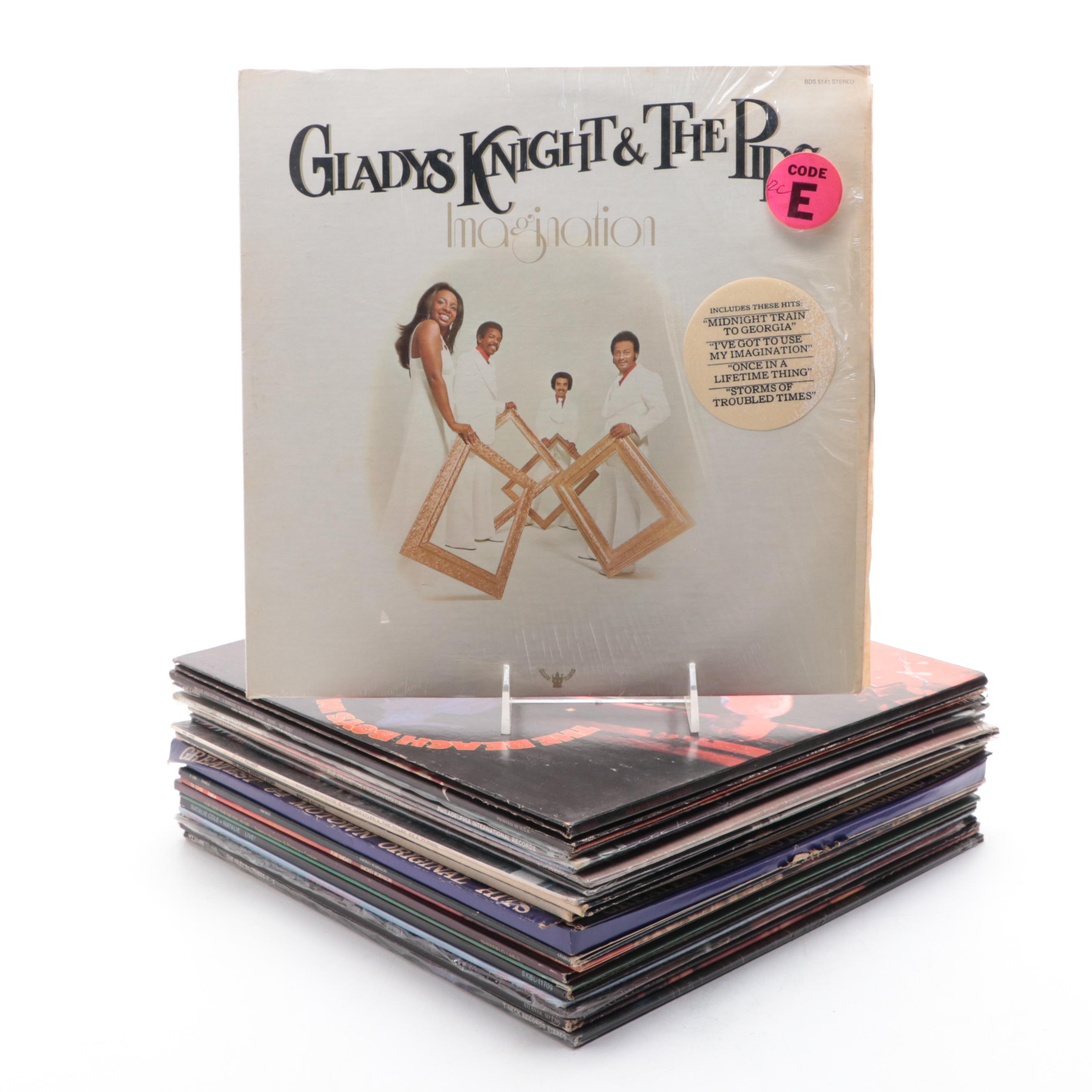 Gladys Knight & The Pips, Diana Ross, Stevie Wonder, and More Record Albums