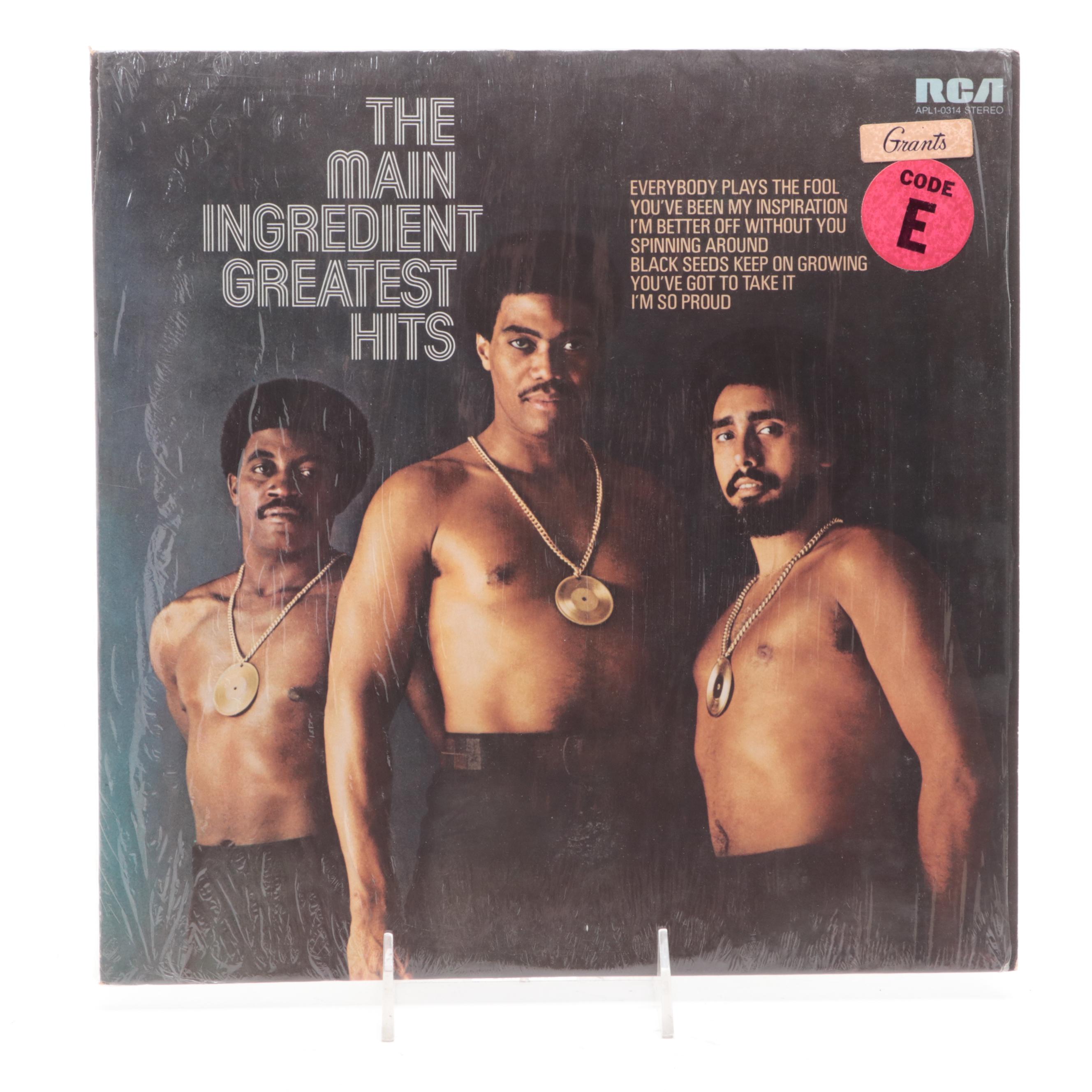 Gladys Knight & The Pips, Diana Ross, Stevie Wonder, and More Record Albums