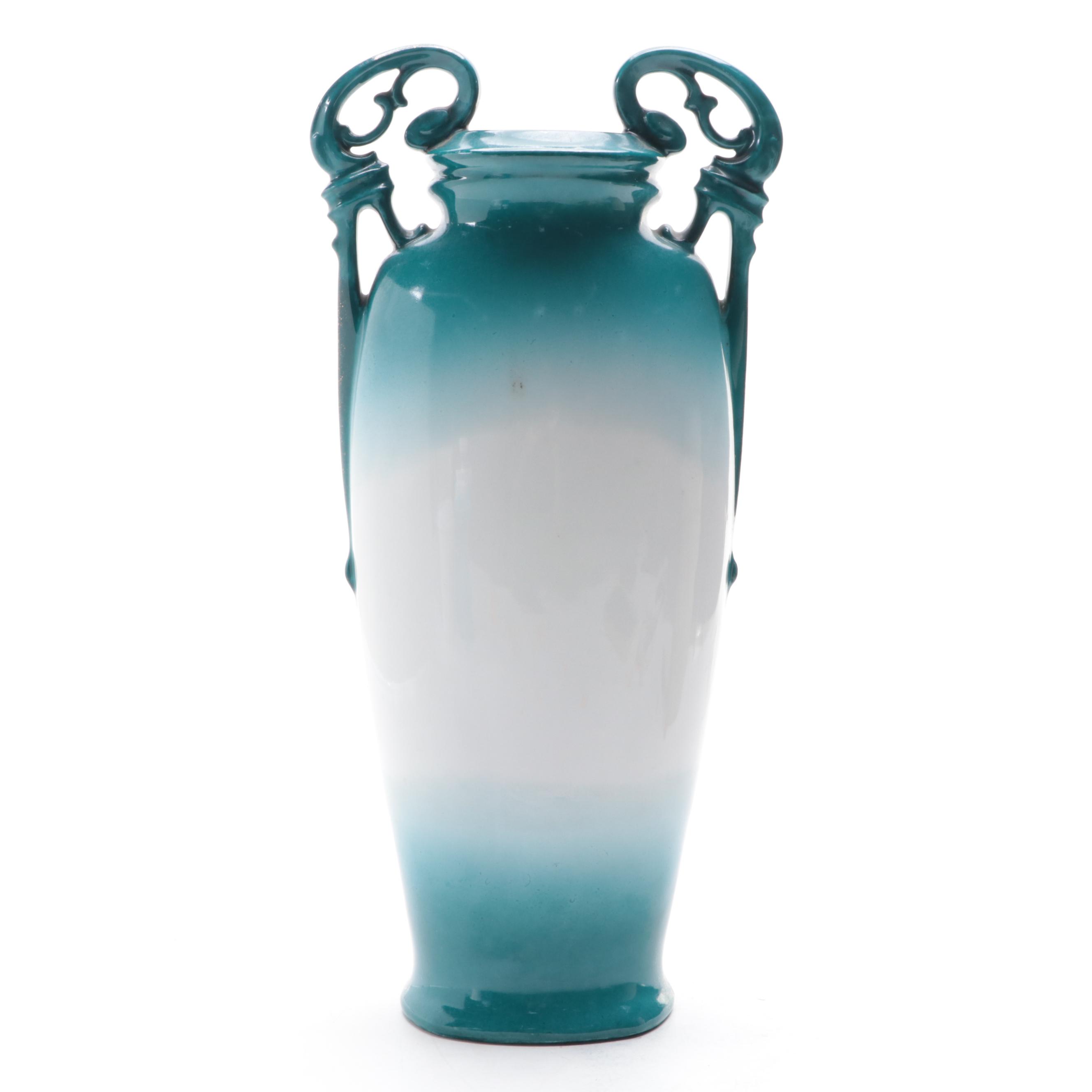 Antique Victoria Austria Porcelain Vase